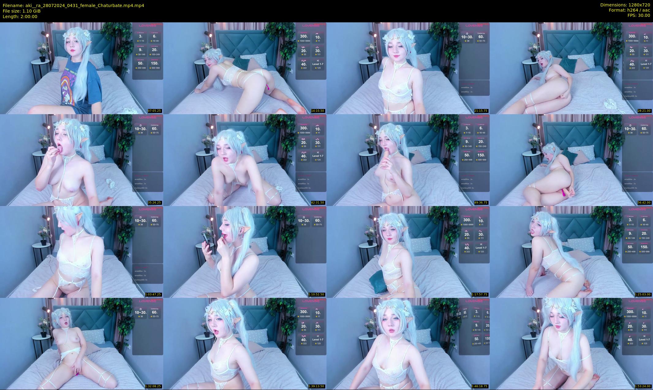 aki__ra — 120 minute Chaturbate female cam show recording, 720p, Jul 28, 2024
