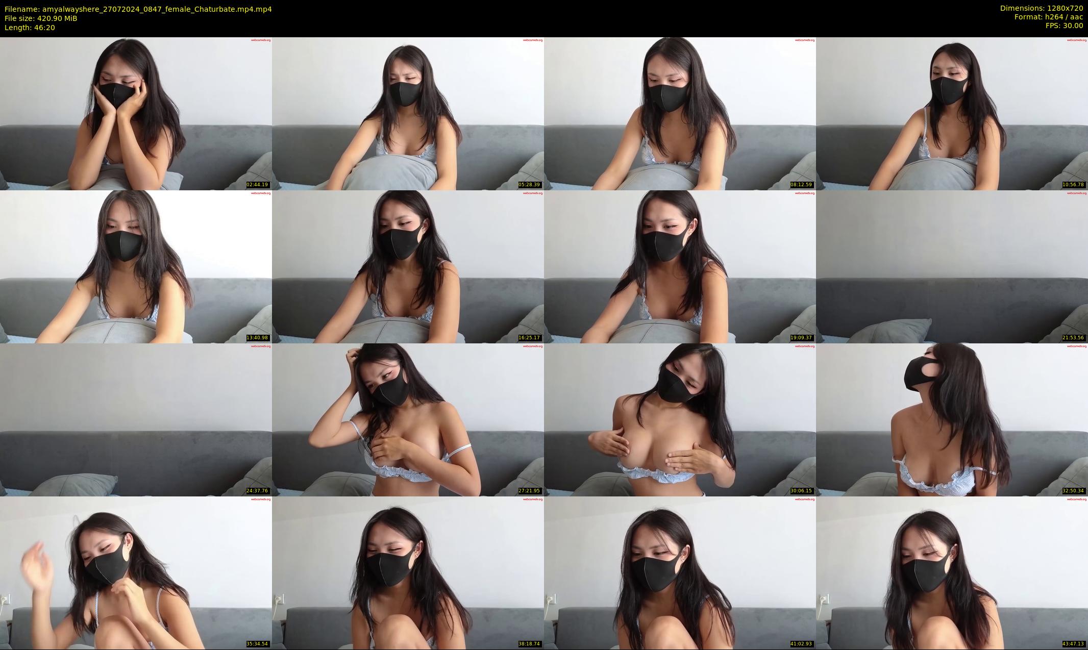 amyalwayshere — 47 minute Chaturbate female cam show recording, 720p, Jul 27, 2024