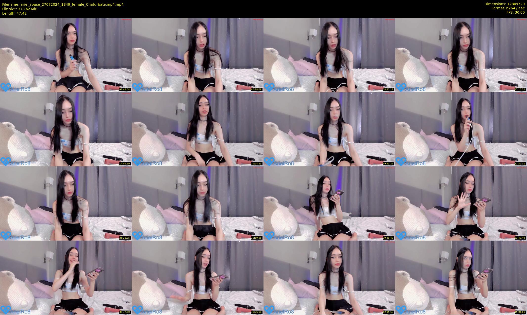ariel_rouse — 48 minute Chaturbate female cam show recording, 720p, Jul 27, 2024