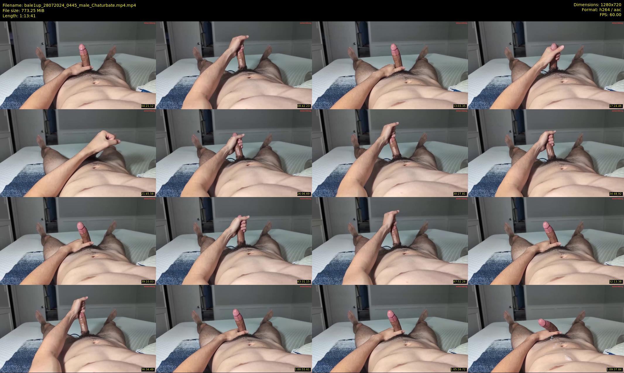 bale1up — 74 minute Chaturbate male cam show recording, 720p, Jul 28, 2024