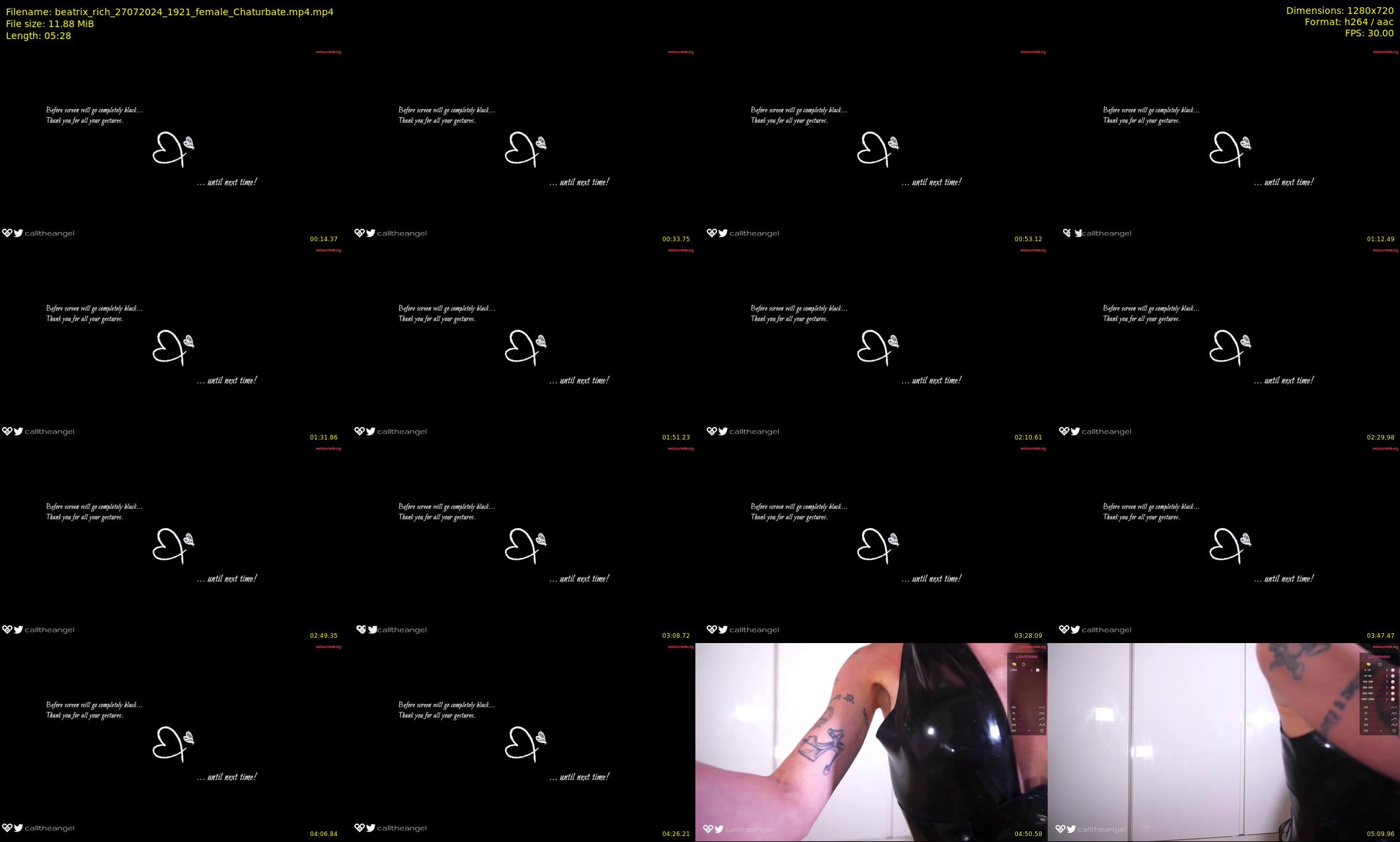 beatrix_rich — 6 minute Chaturbate female cam show recording, 720p, Jul 27, 2024