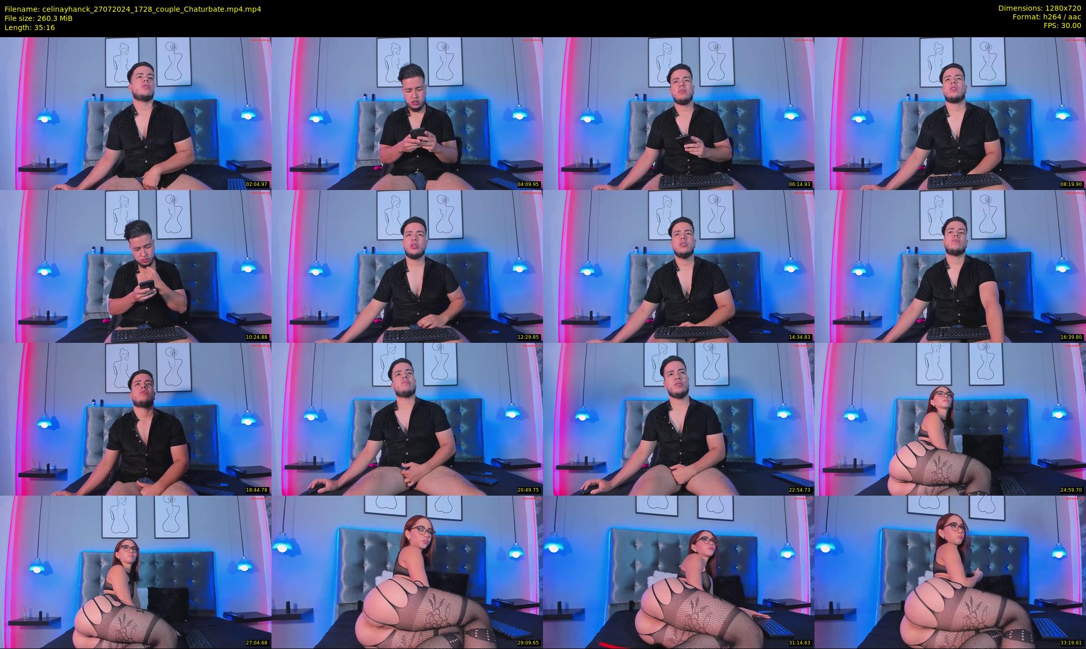 celinayhanck — 36 minute Chaturbate couple cam show recording, 720p, Jul 27, 2024