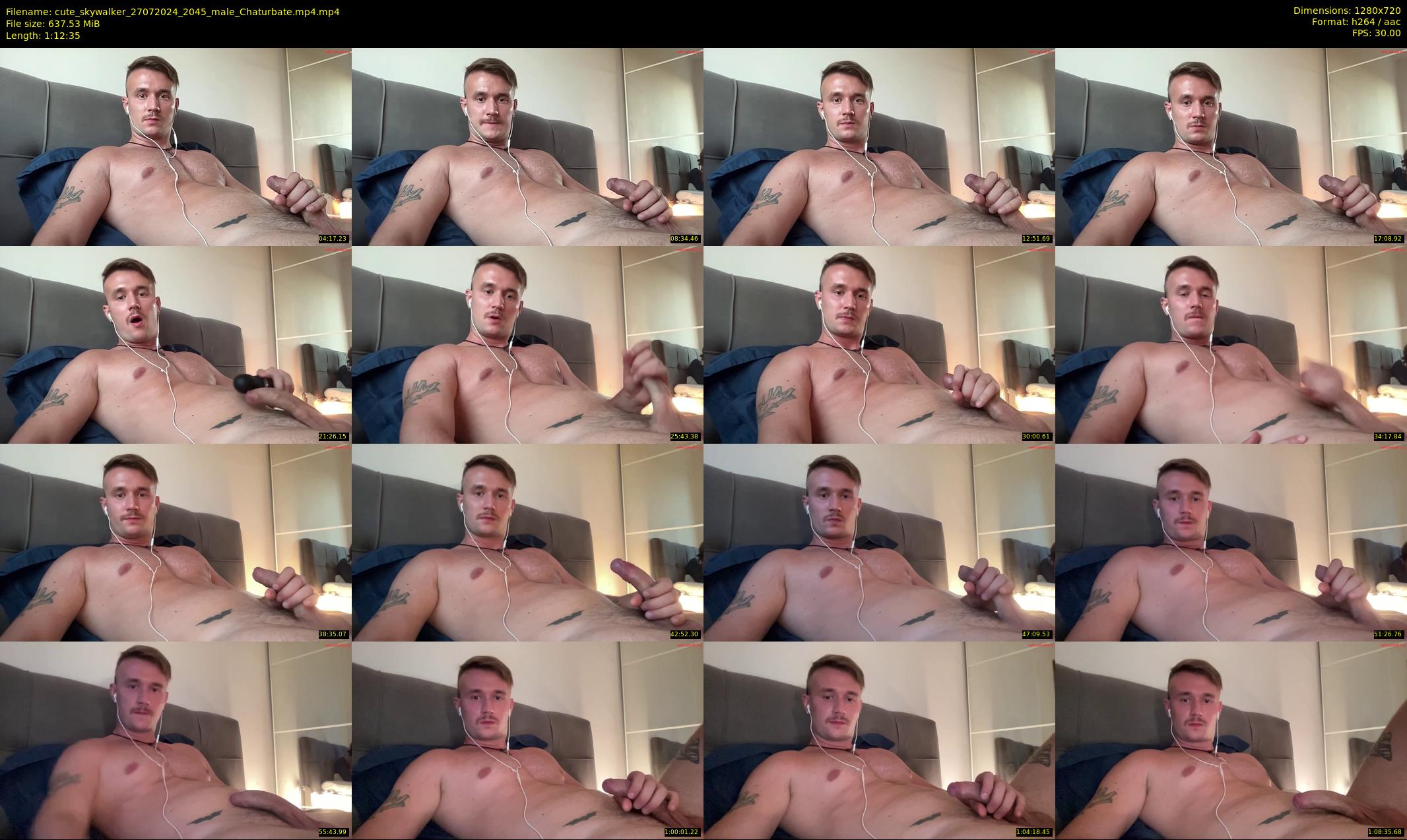 cute_skywalker — 73 minute Chaturbate male cam show recording, 720p, Jul 27, 2024
