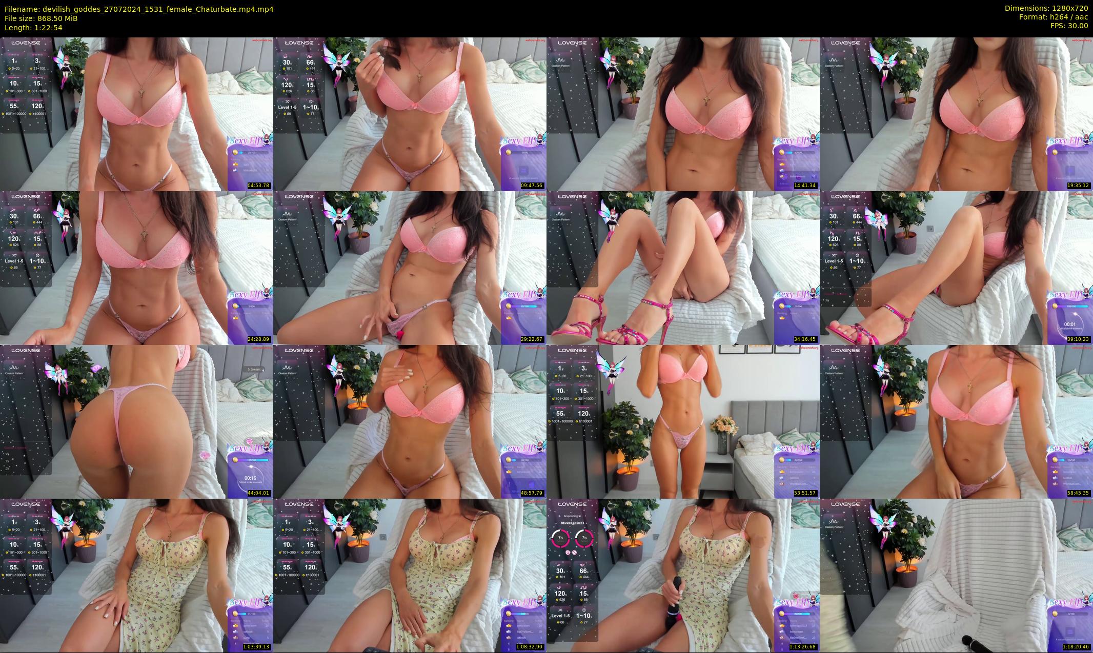 devilish_goddes — 83 minute Chaturbate female cam show recording, 720p, Jul 27, 2024