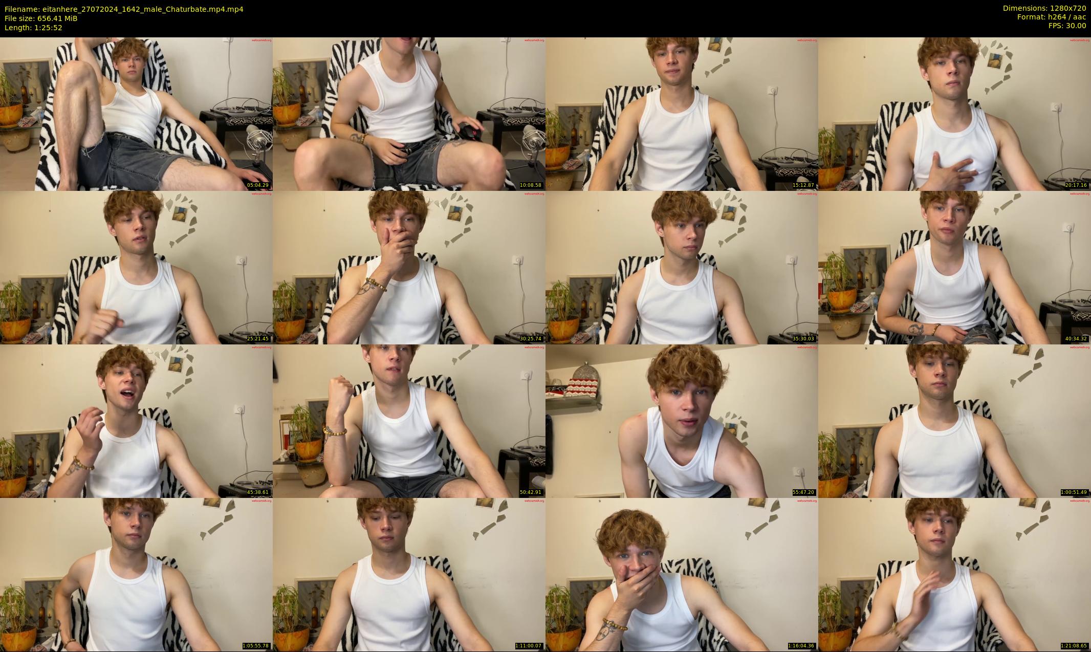eitanhere — 86 minute Chaturbate male cam show recording, 720p, Jul 27, 2024