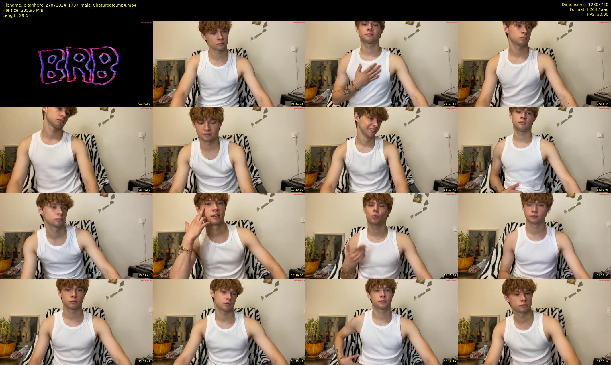 eitanhere — 30 minute Chaturbate male cam show recording, 720p, Jul 27, 2024