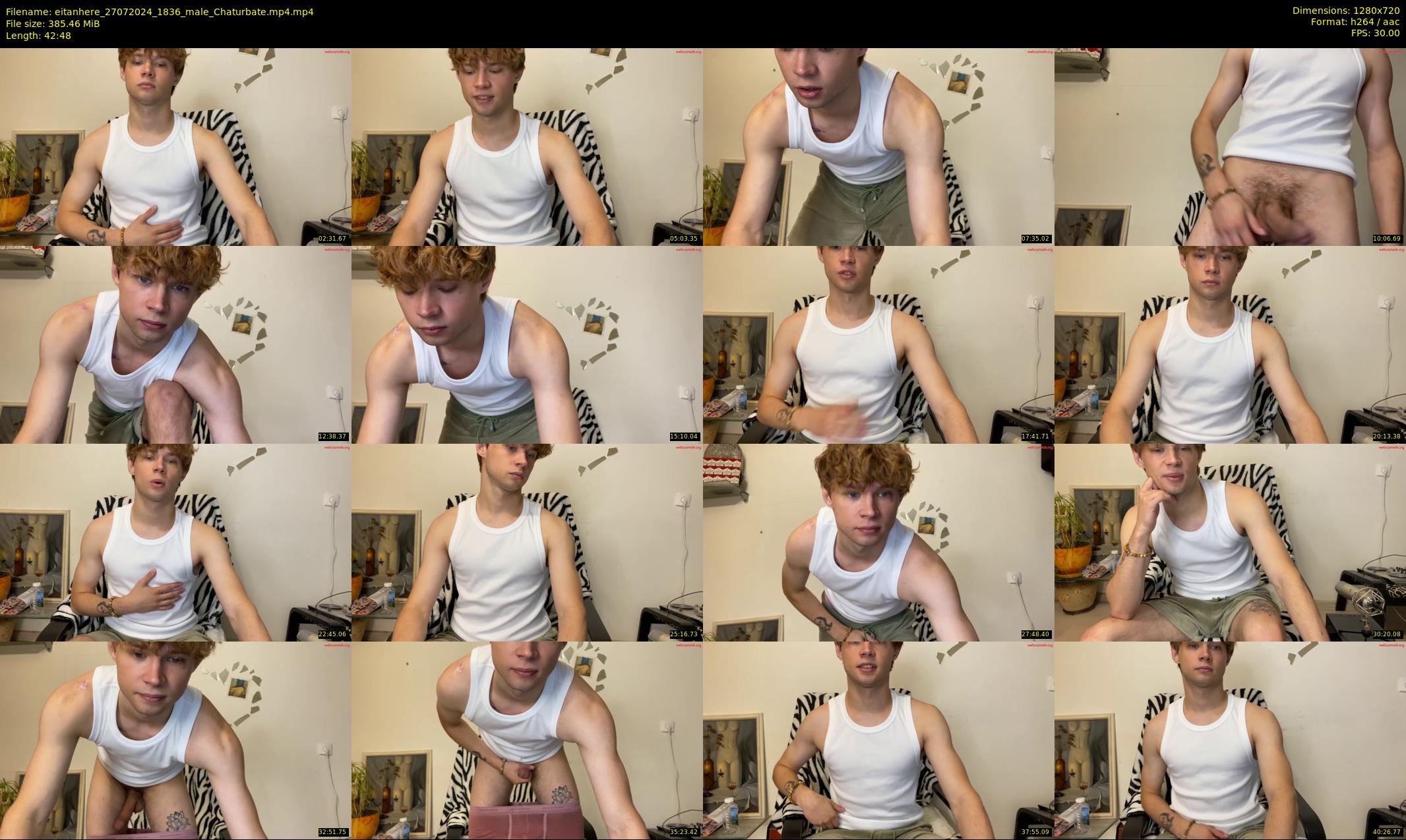 eitanhere — 43 minute Chaturbate male cam show recording, 720p, Jul 27, 2024