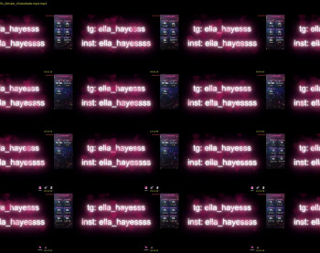 ella_hayes — 35 minute Chaturbate female cam show recording, 720p, Jul 27, 2024