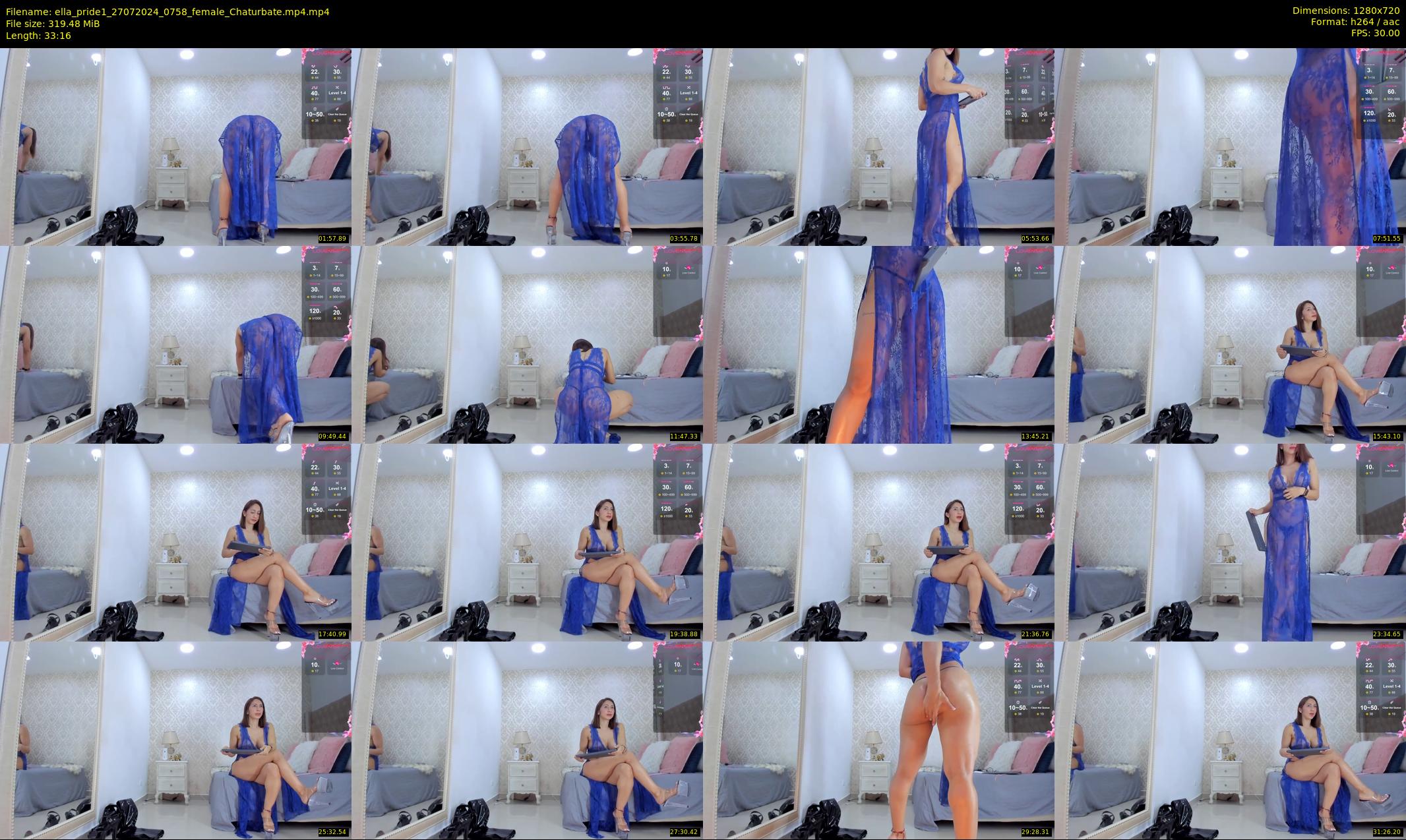 ella_pride1 — 34 minute Chaturbate female cam show recording, 720p, Jul 27, 2024