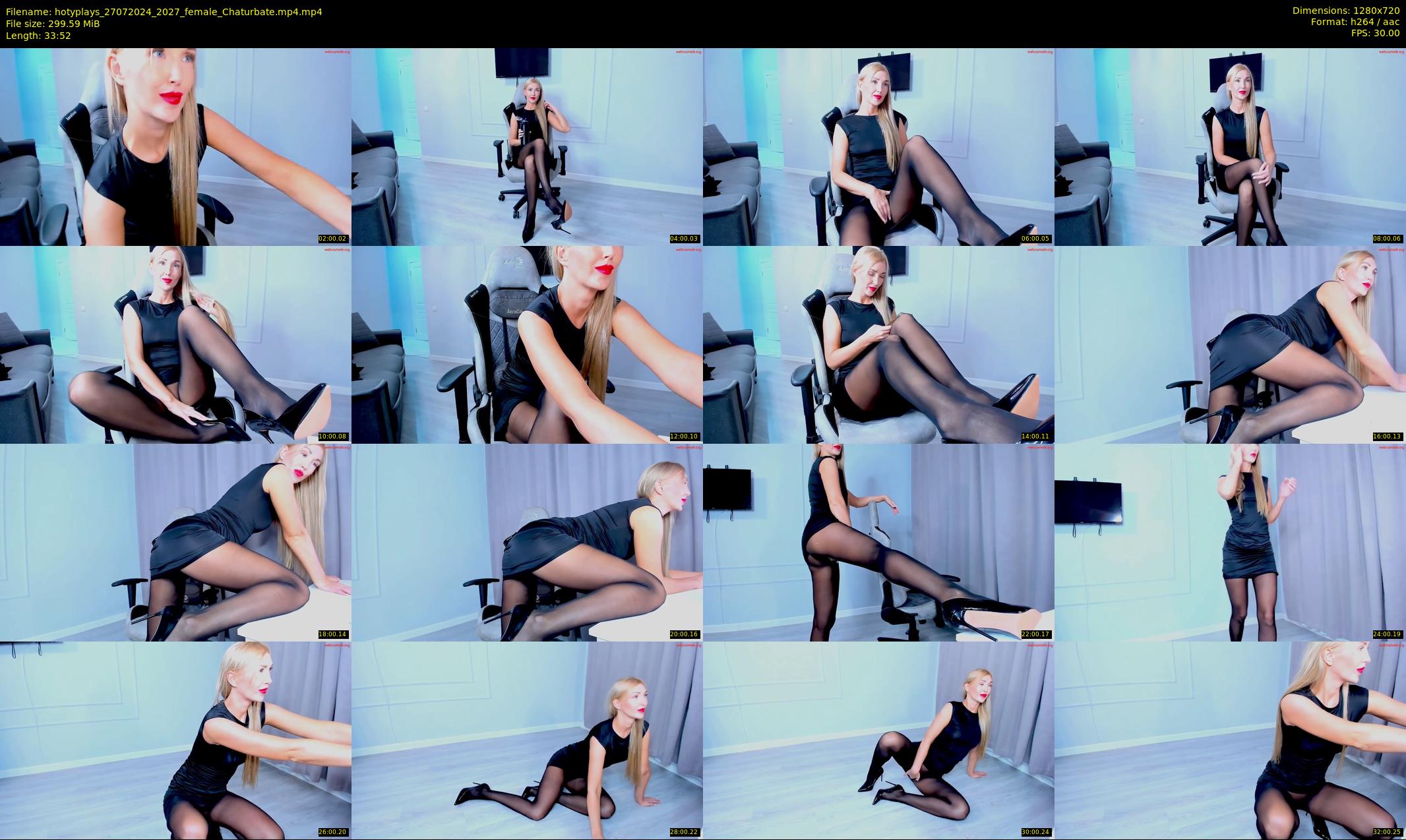 hotyplays — 34 minute Chaturbate female cam show recording, 720p, Jul 27, 2024