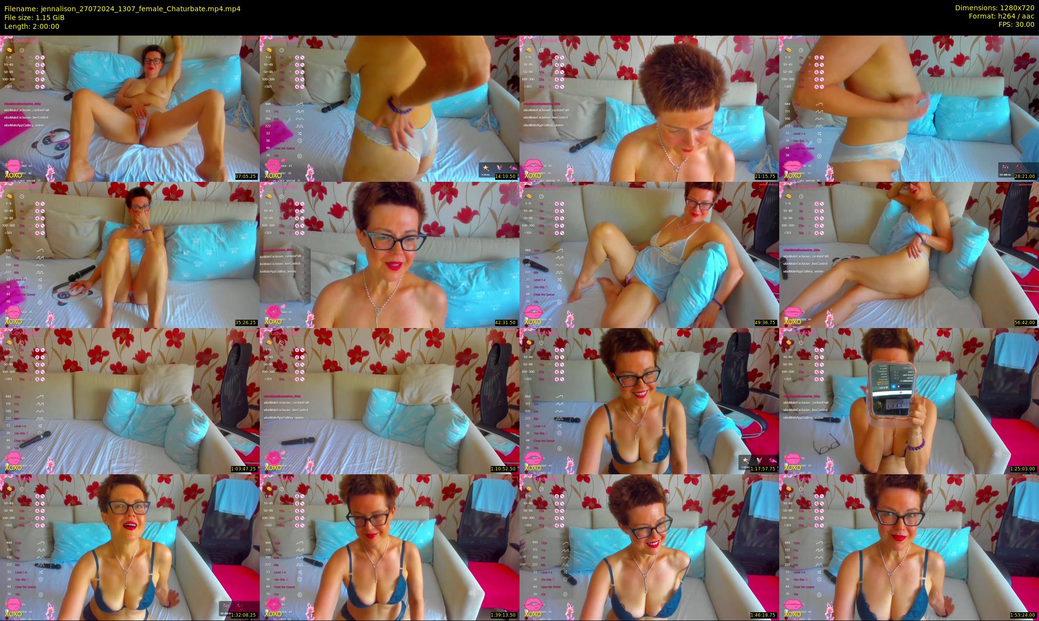 jennalison — 120 minute Chaturbate female cam show recording, 720p, Jul 27, 2024