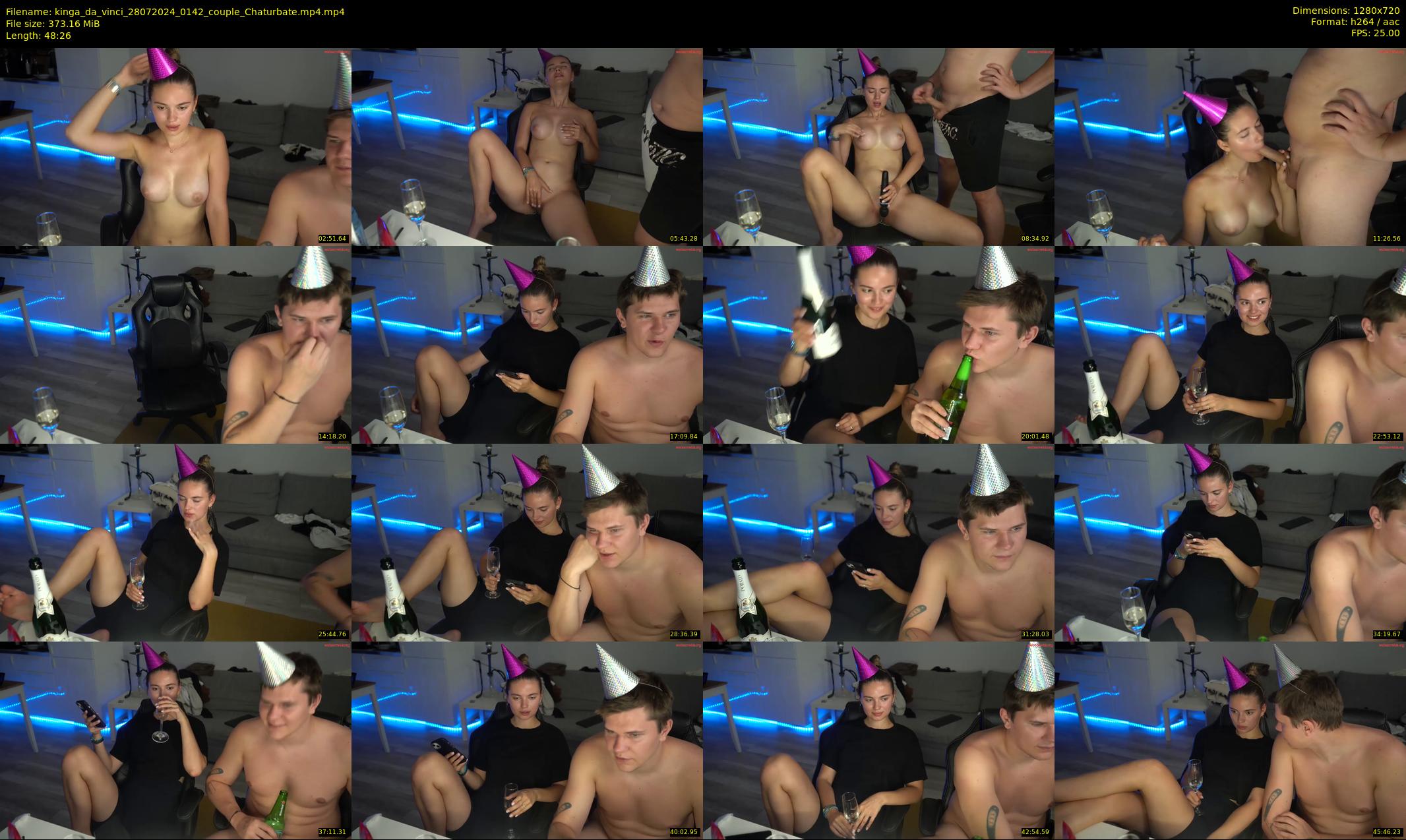 kinga_da_vinci — 49 minute Chaturbate couple cam show recording, 720p, Jul 28, 2024