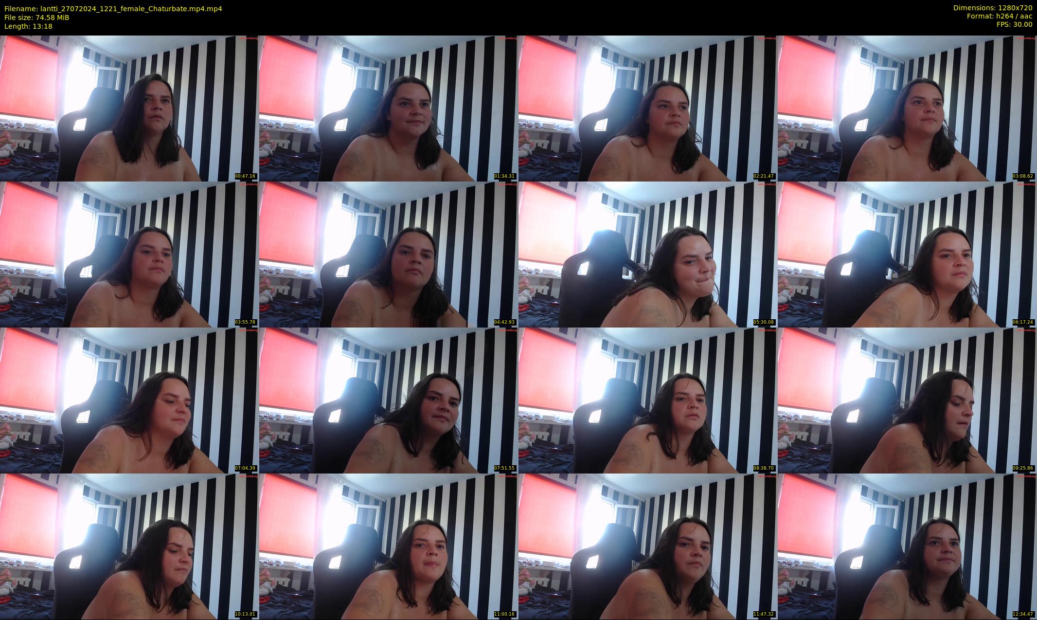 lantti — 14 minute Chaturbate female cam show recording, 720p, Jul 27, 2024