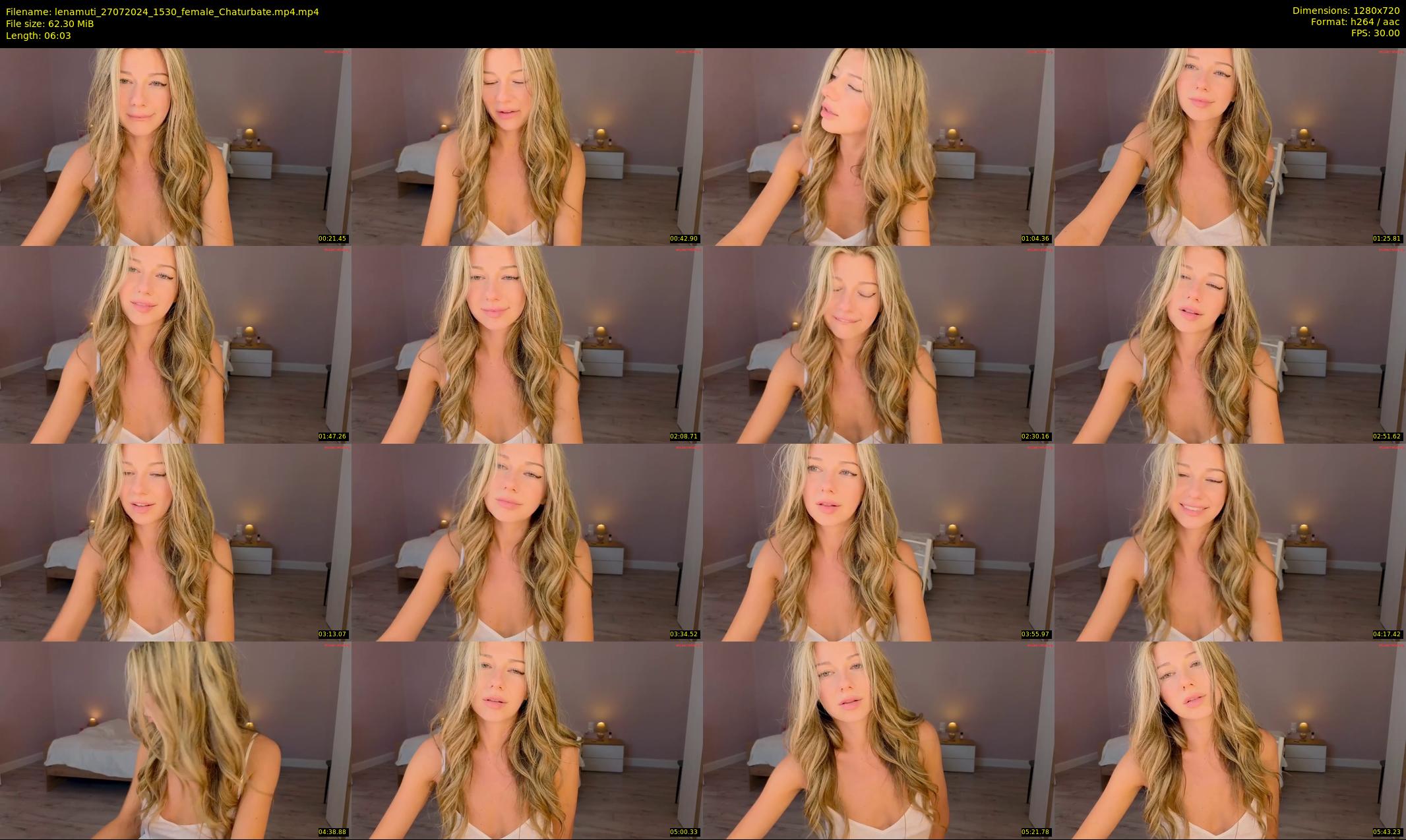 lenamuti — 7 minute Chaturbate female cam show recording, 720p, Jul 27, 2024