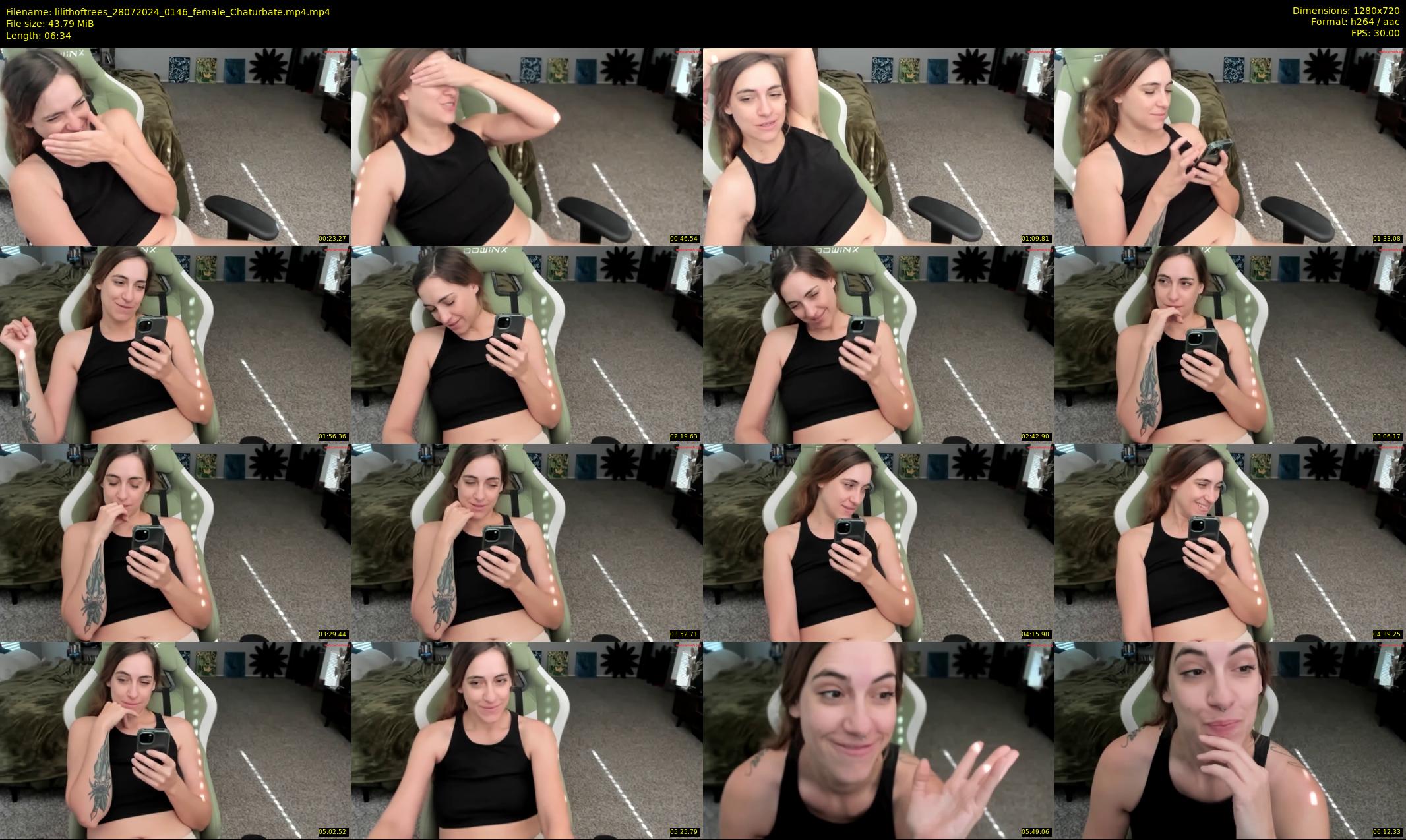 lilithoftrees — 7 minute Chaturbate female cam show recording, 720p, Jul 28, 2024