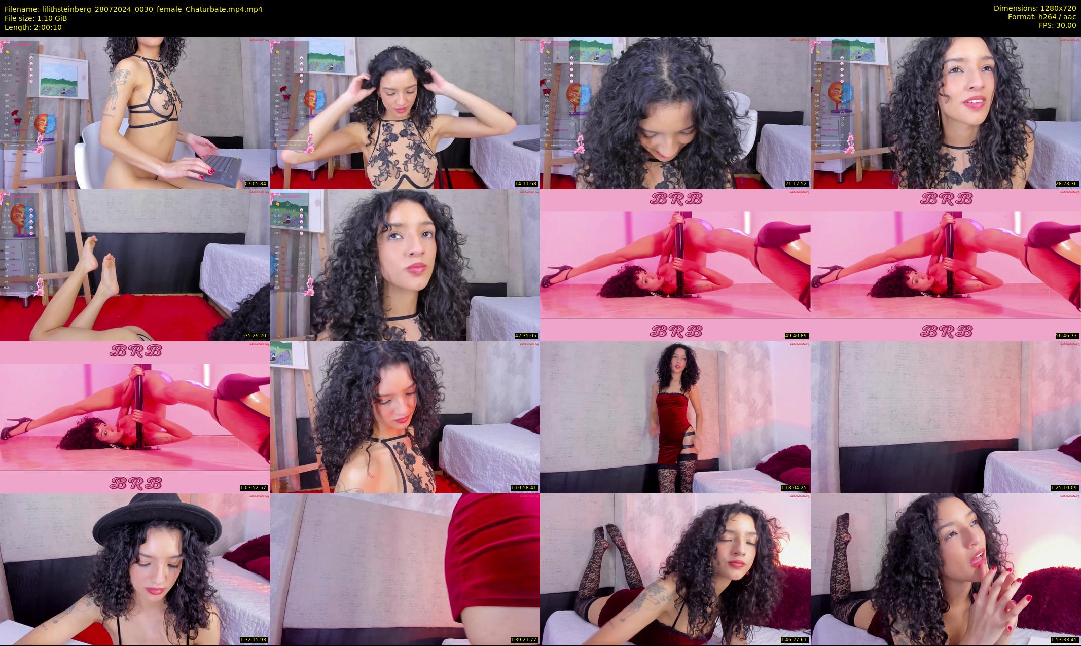 lilithsteinberg — 121 minute Chaturbate female cam show recording, 720p, Jul 28, 2024