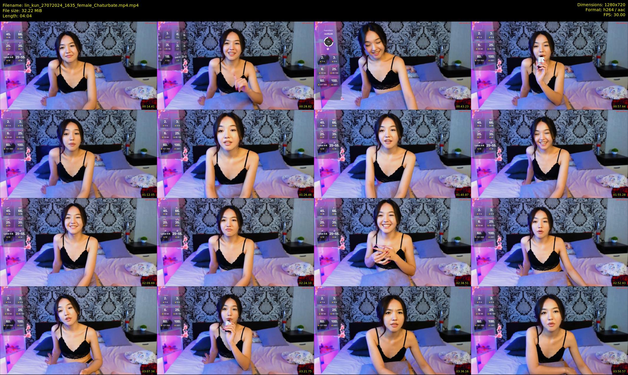 lin_kun — 5 minute Chaturbate female cam show recording, 720p, Jul 27, 2024