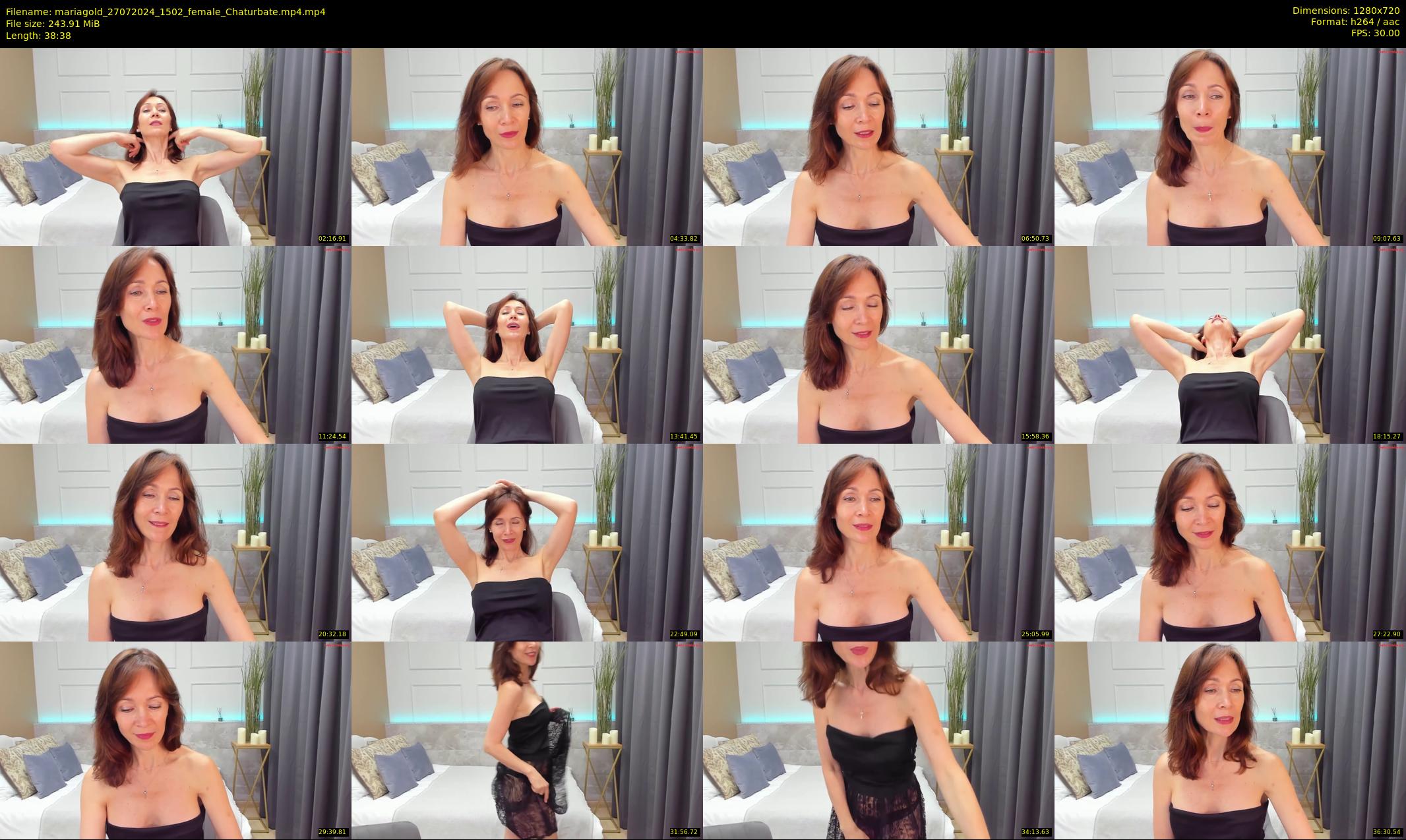 mariagold — 39 minute Chaturbate female cam show recording, 720p, Jul 27, 2024