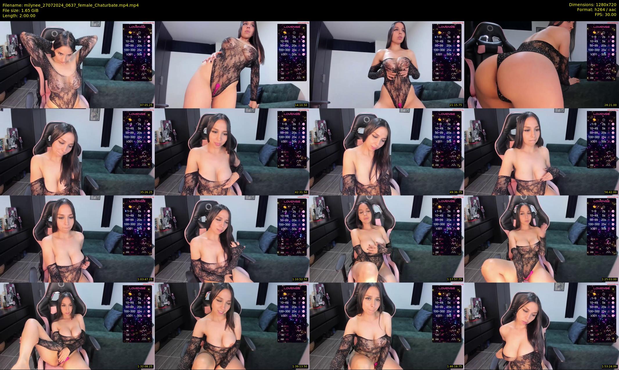 milynee — 120 minute Chaturbate female cam show recording, 720p, Jul 27, 2024