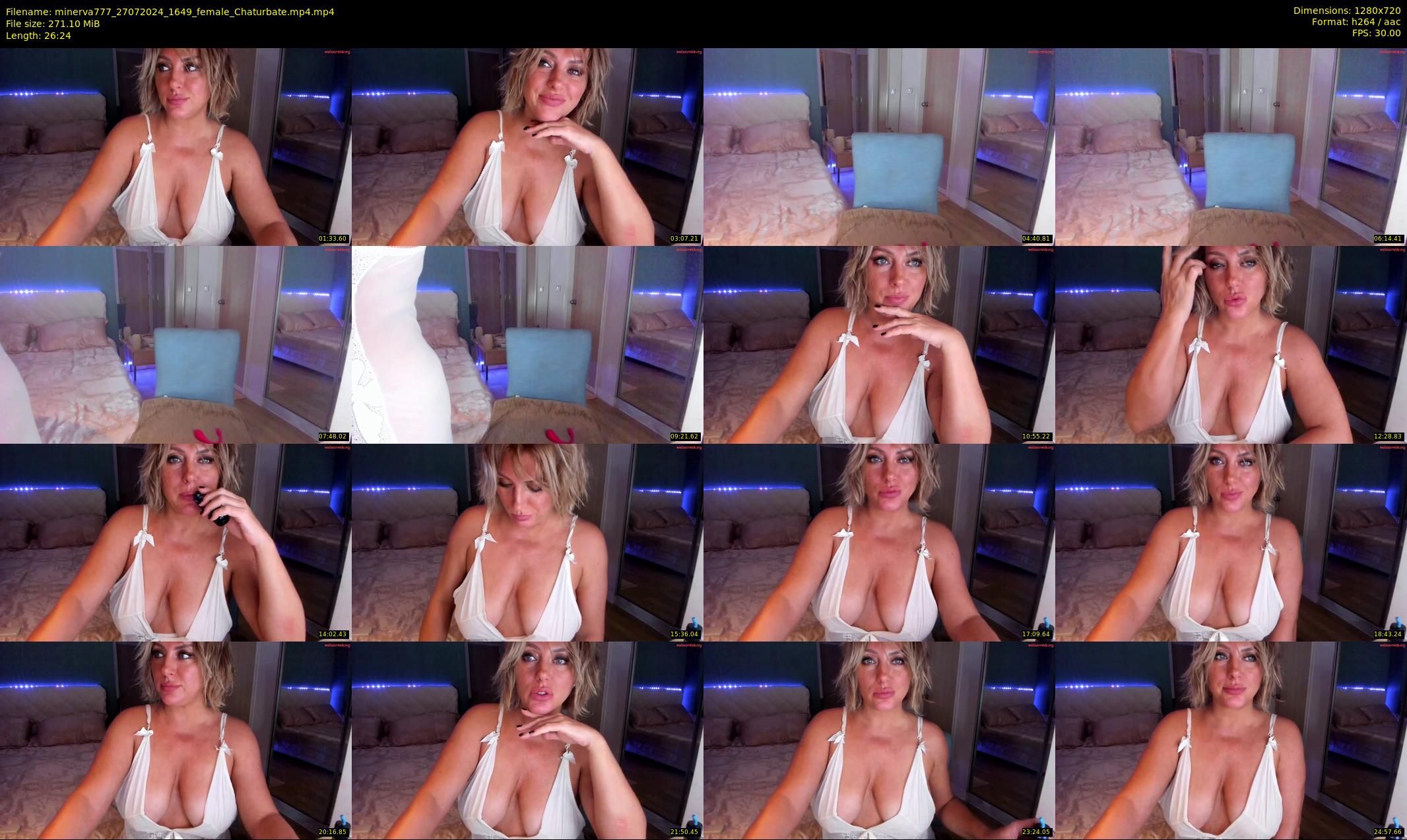 minerva777 — 27 minute Chaturbate female cam show recording, 720p, Jul 27, 2024