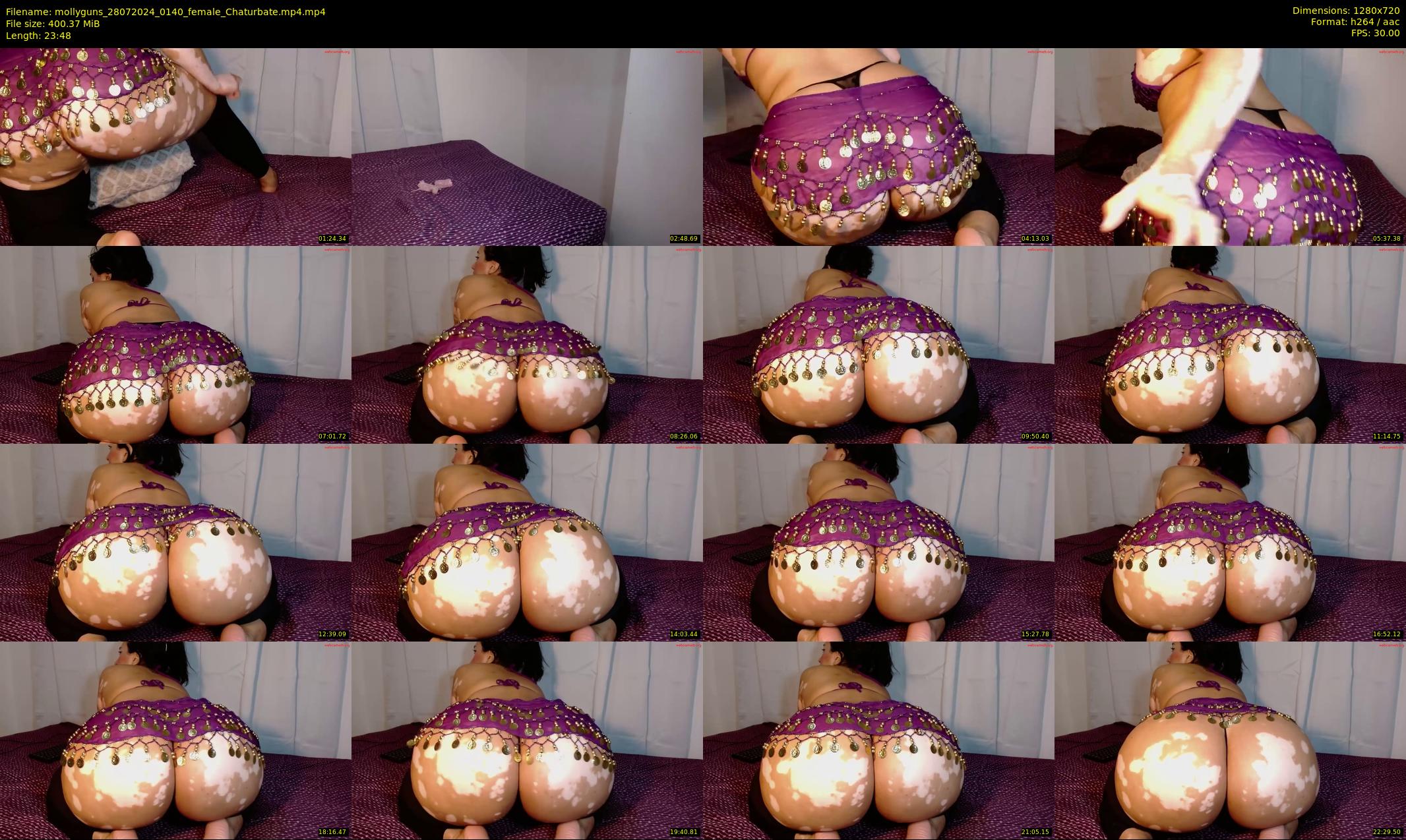 mollyguns — 24 minute Chaturbate female cam show recording, 720p, Jul 28, 2024
