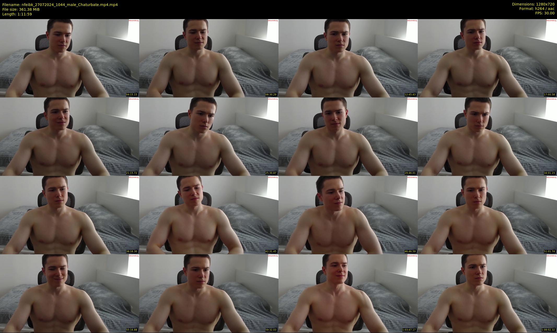 nfeibk — 72 minute Chaturbate male cam show recording, 720p, Jul 27, 2024