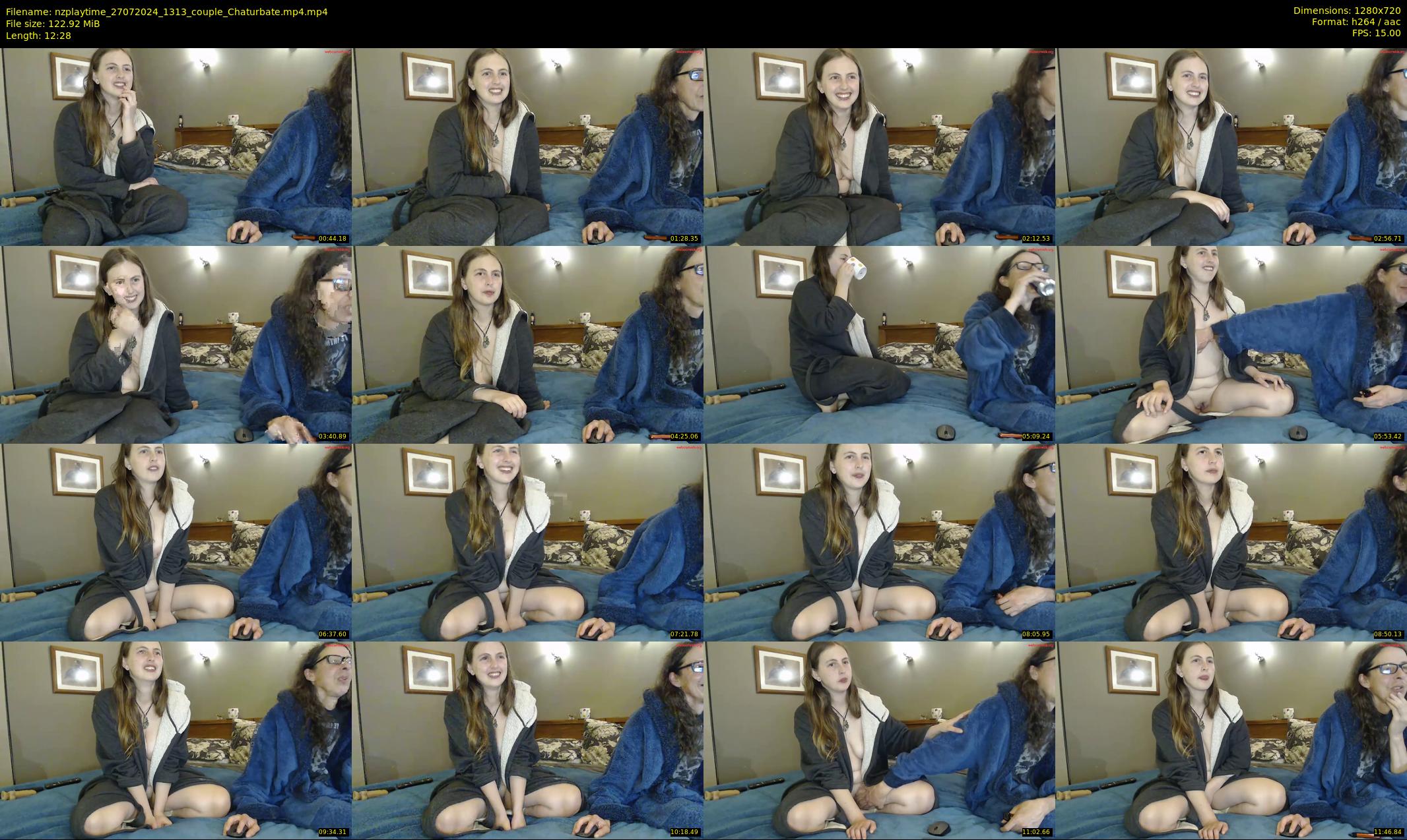 nzplaytime — 13 minute Chaturbate couple cam show recording, 720p, Jul 27, 2024