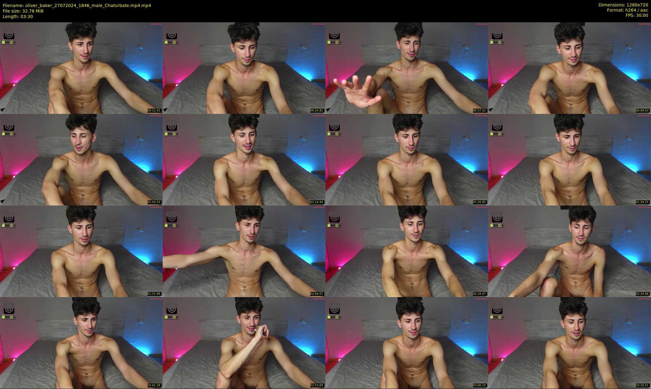 oliver_baker — 4 minute Chaturbate male cam show recording, 720p, Jul 27, 2024