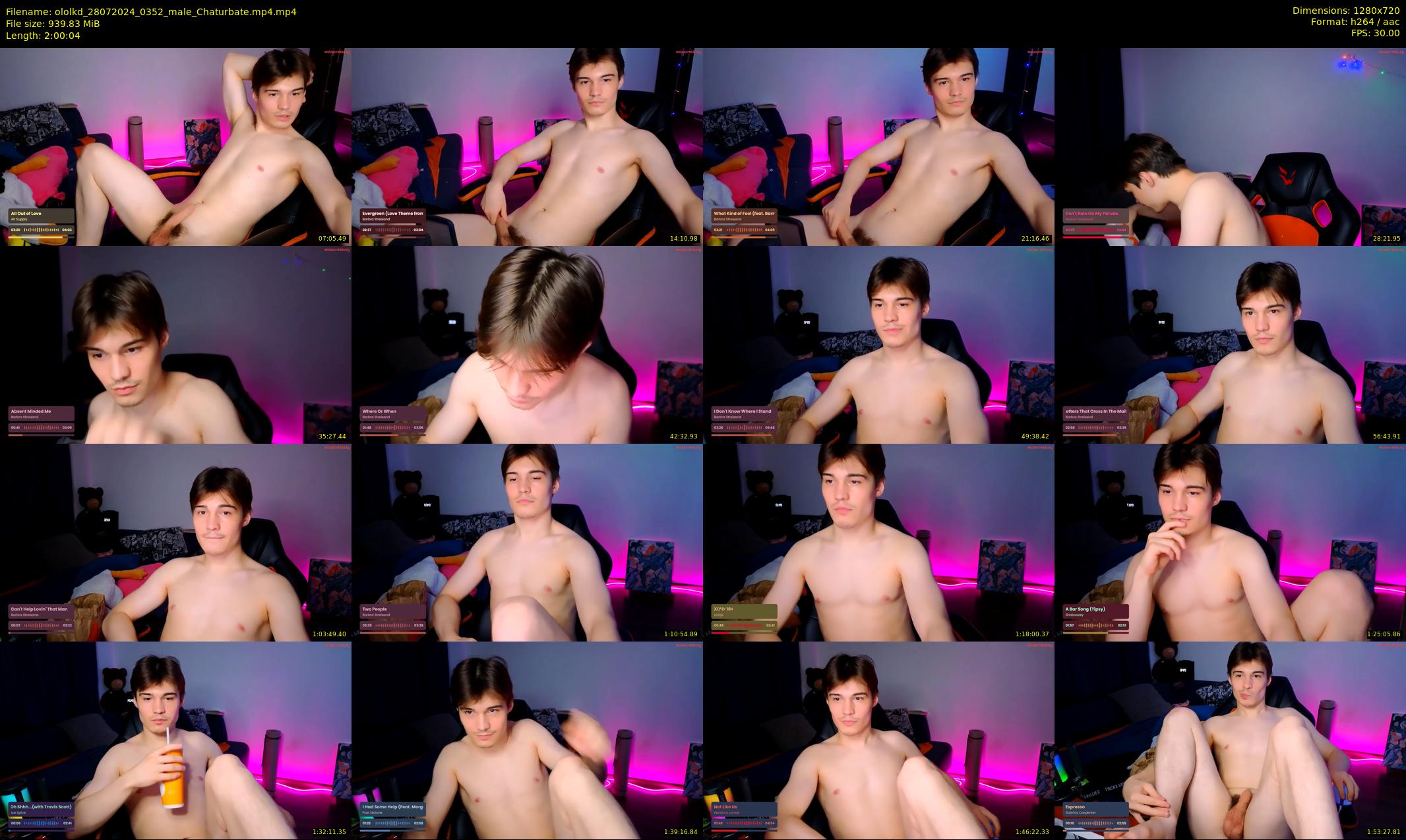 ololkd — 121 minute Chaturbate male cam show recording, 720p, Jul 28, 2024