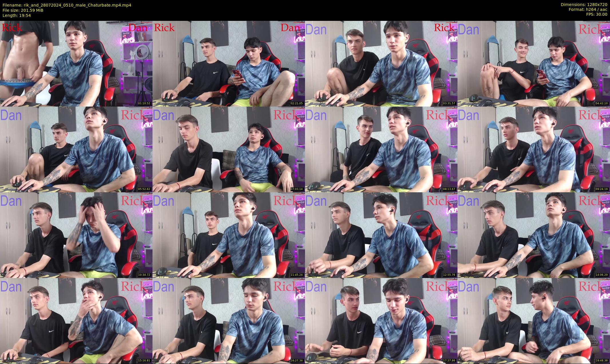 rik_and — 20 minute Chaturbate male cam show recording, 720p, Jul 28, 2024