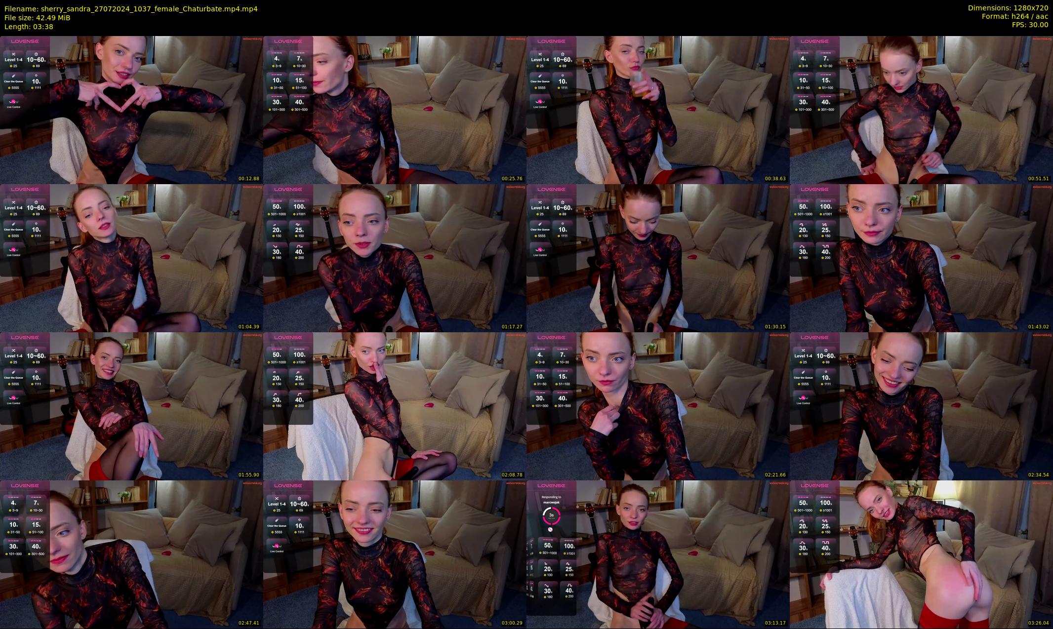 sherry_sandra — 4 minute Chaturbate female cam show recording, 720p, Jul 27, 2024