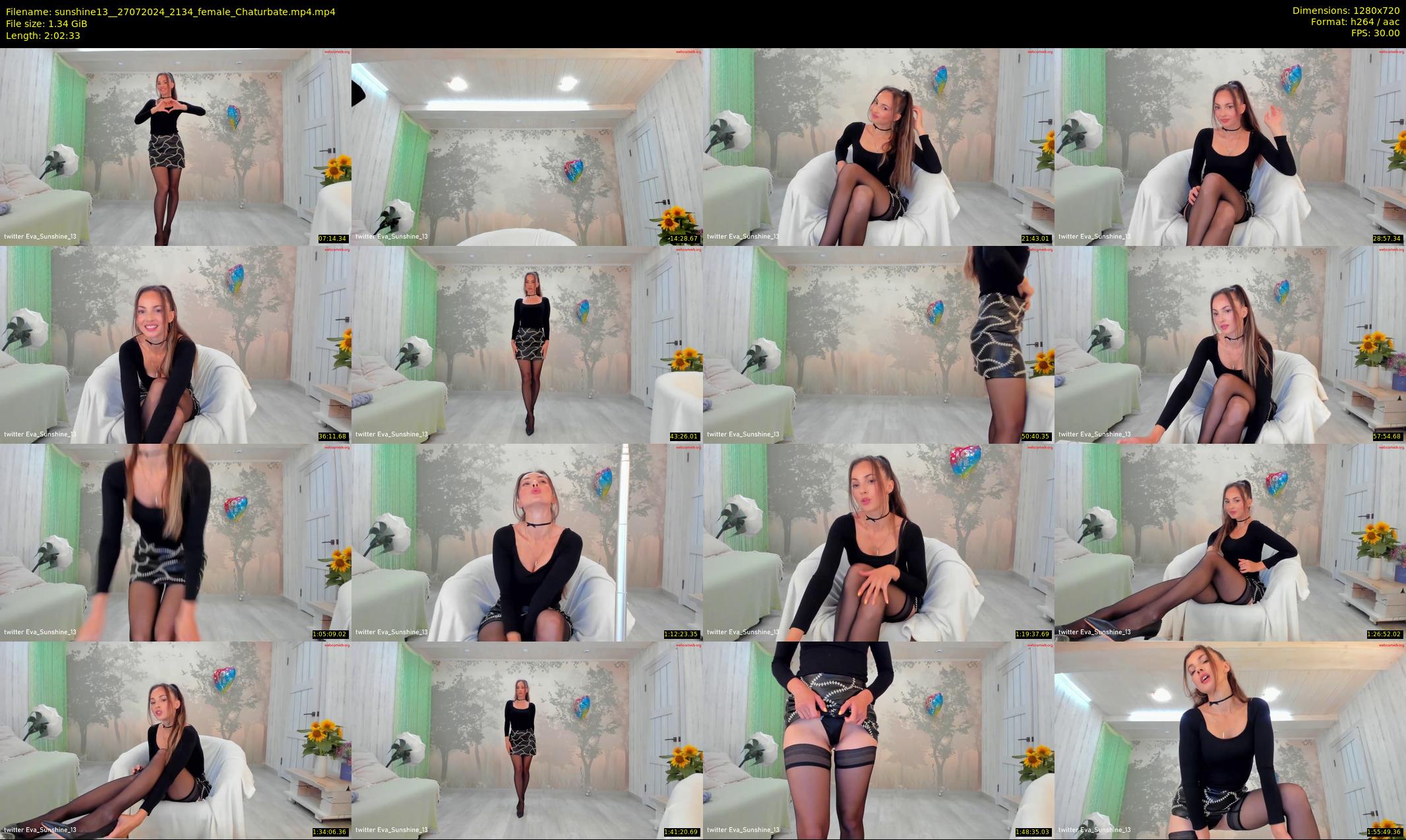 sunshine13_ — 123 minute Chaturbate female cam show recording, 720p, Jul 27, 2024