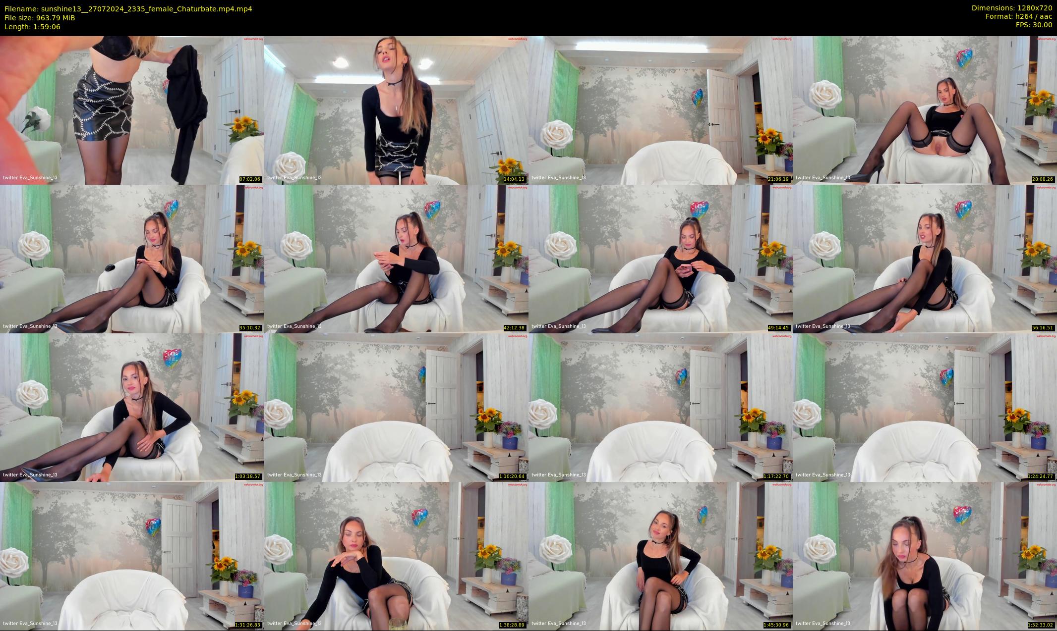 sunshine13_ — 120 minute Chaturbate female cam show recording, 720p, Jul 27, 2024