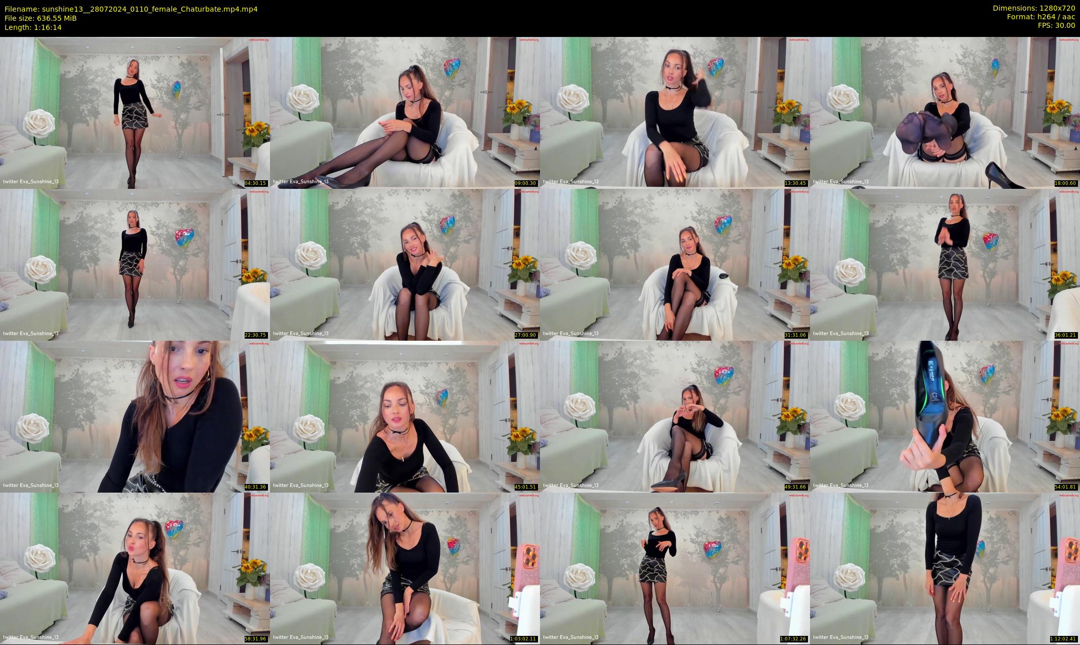 sunshine13_ — 77 minute Chaturbate female cam show recording, 720p, Jul 28, 2024