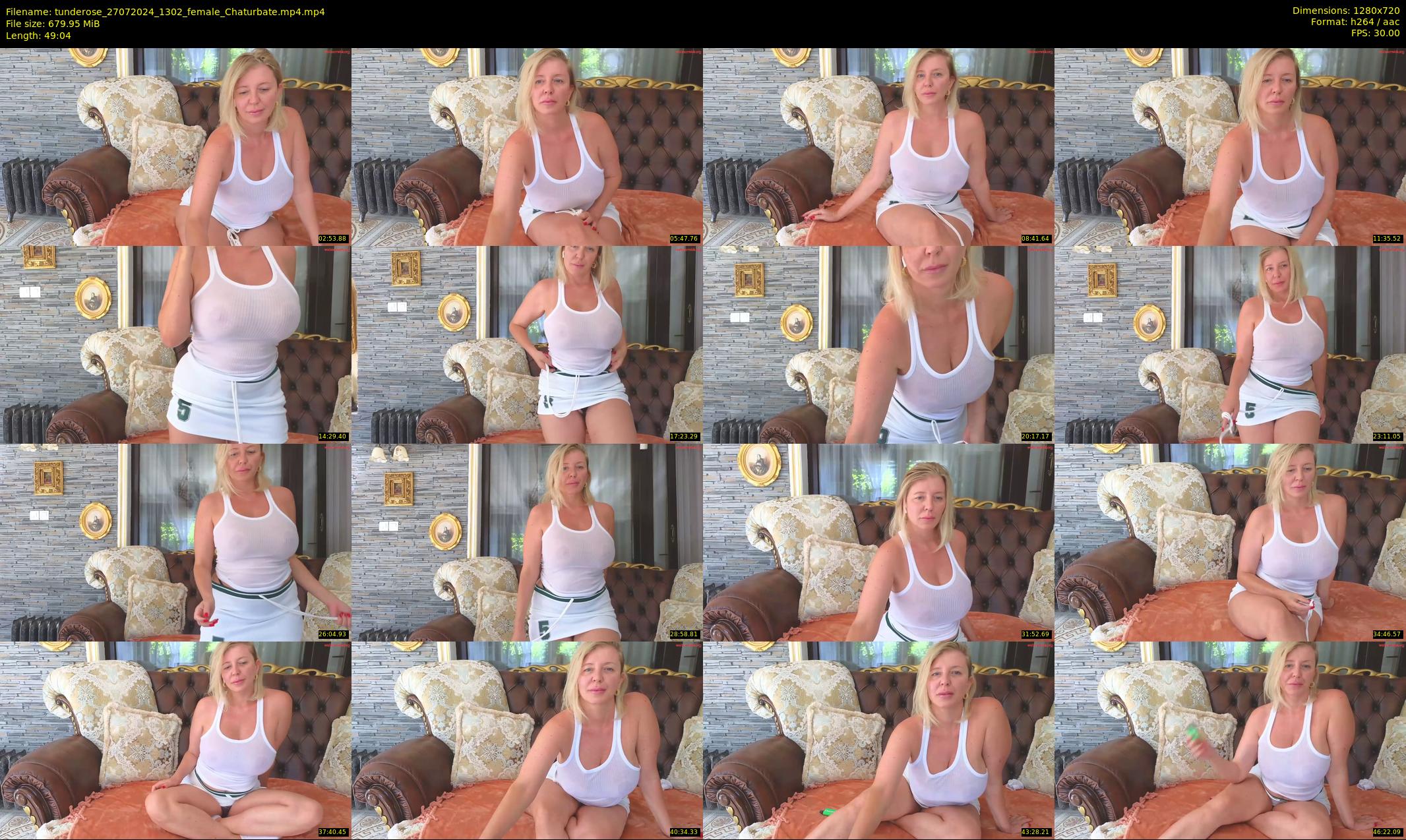 tunderose — 50 minute Chaturbate female cam show recording, 720p, Jul 27, 2024