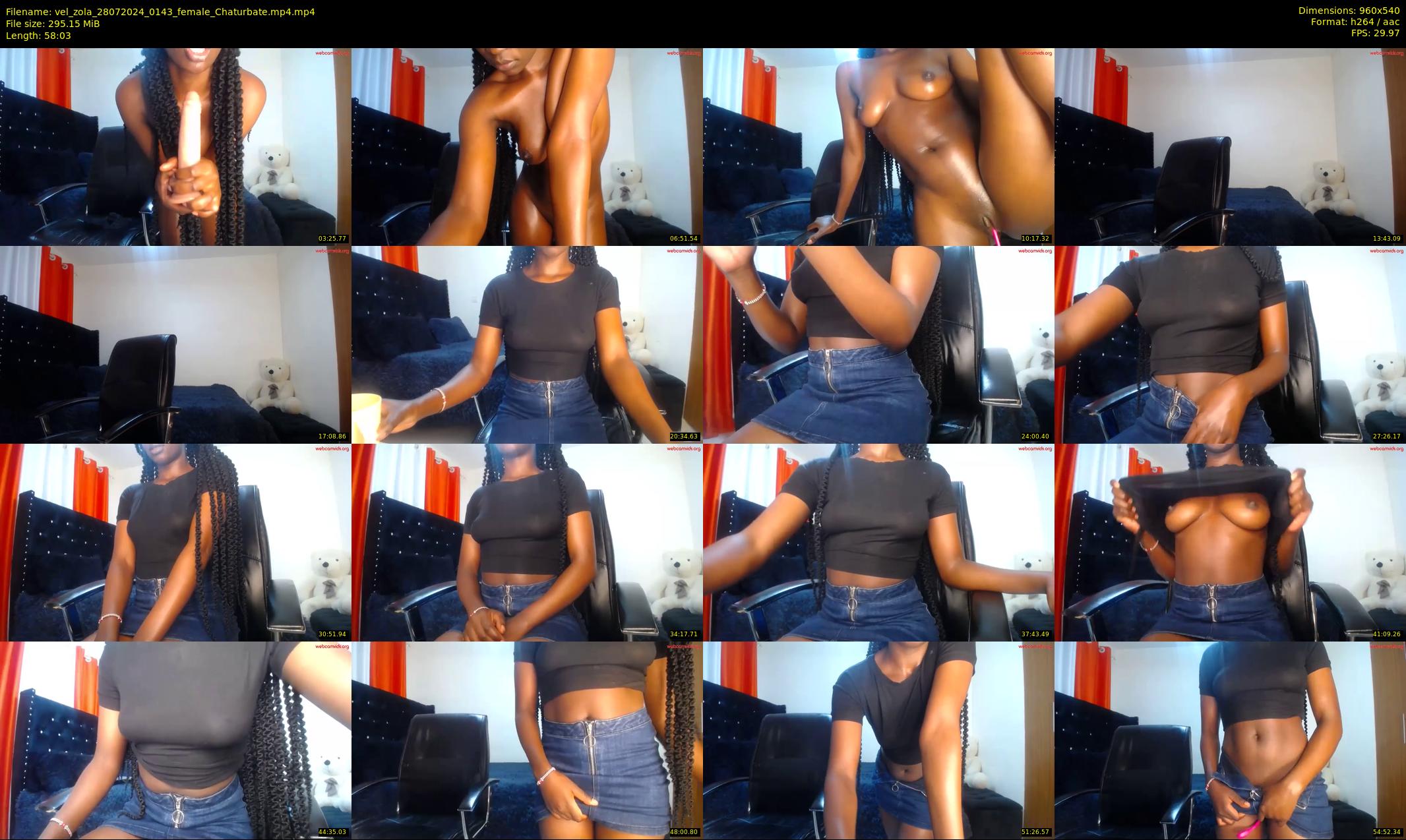 vel_zola — 59 minute Chaturbate female cam show recording, 480p, Jul 28, 2024