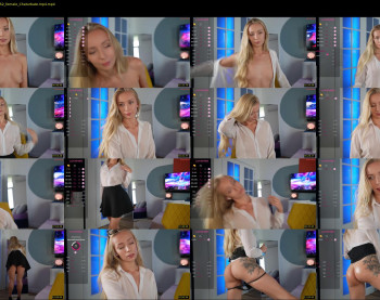 vika54784 — 14 minute Chaturbate female cam show recording, 720p, Jul 27, 2024