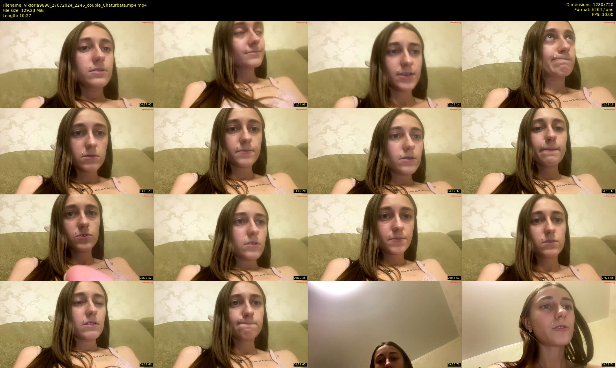 viktoria9898 — 11 minute Chaturbate couple cam show recording, 720p, Jul 27, 2024
