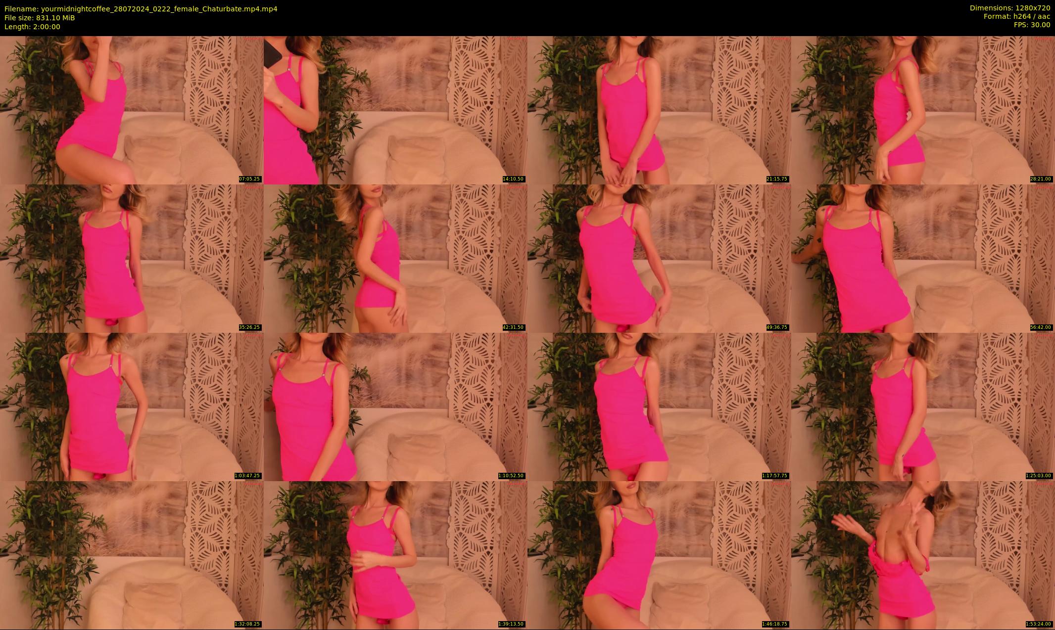 yourmidnightcoffee — 120 minute Chaturbate female cam show recording, 720p, Jul 28, 2024