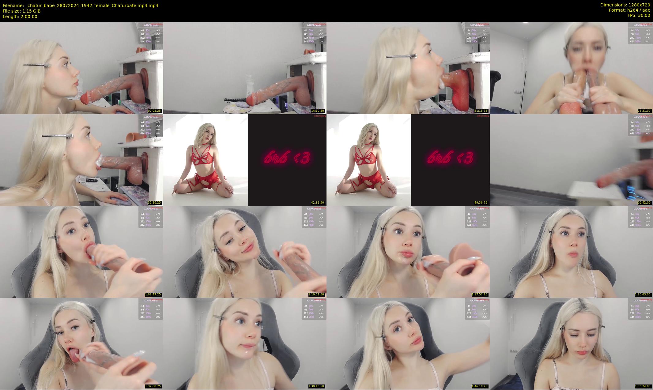 _chatur_babe — 120 minute Chaturbate female cam show recording, 720p, Jul 28, 2024