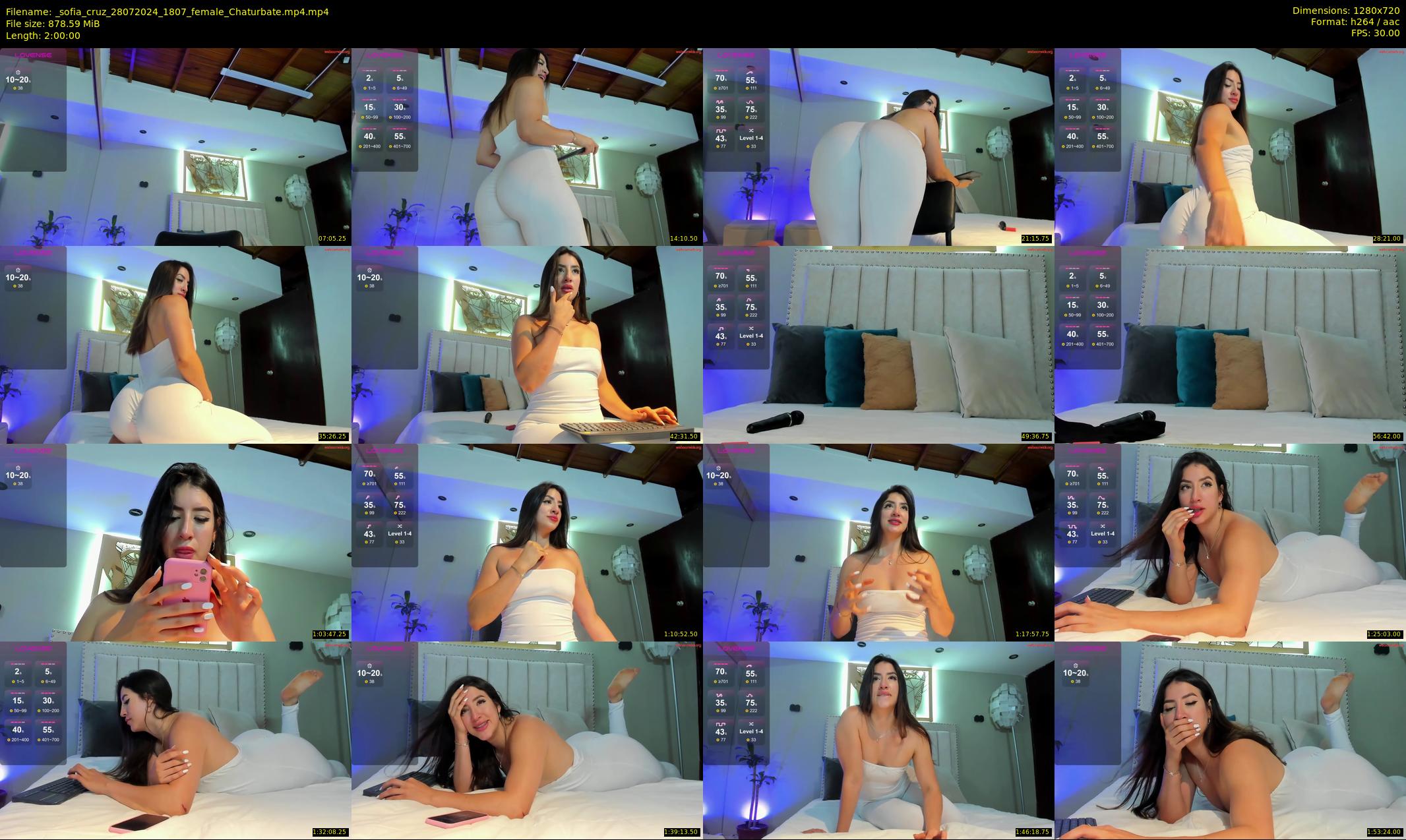 _sofia_cruz — 120 minute Chaturbate female cam show recording, 720p, Jul 28, 2024