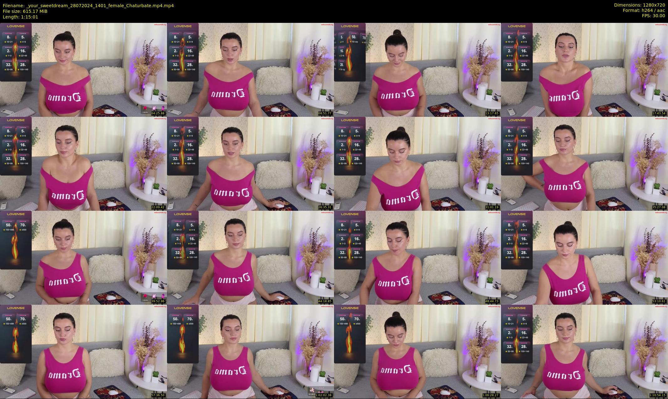 _your_sweetdream — 76 minute Chaturbate female cam show recording, 720p, Jul 28, 2024