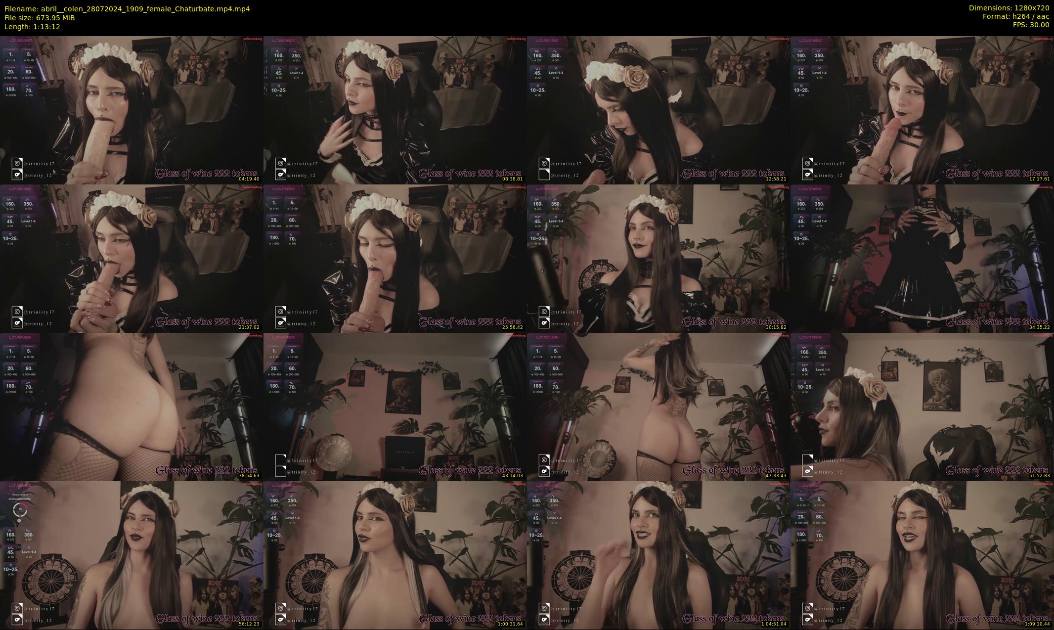 abril__colen — 74 minute Chaturbate female cam show recording, 720p, Jul 28, 2024