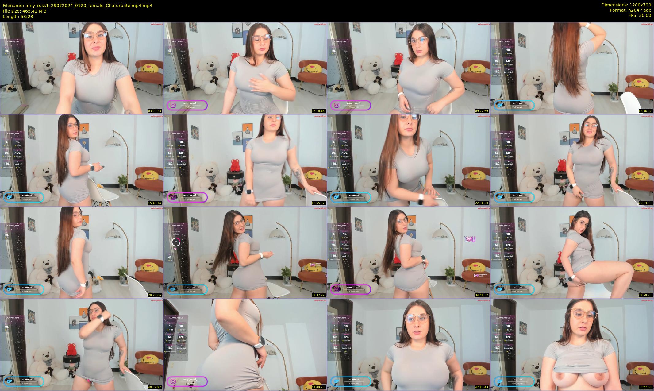 amy_ross1 — 54 minute Chaturbate female cam show recording, 720p, Jul 29, 2024