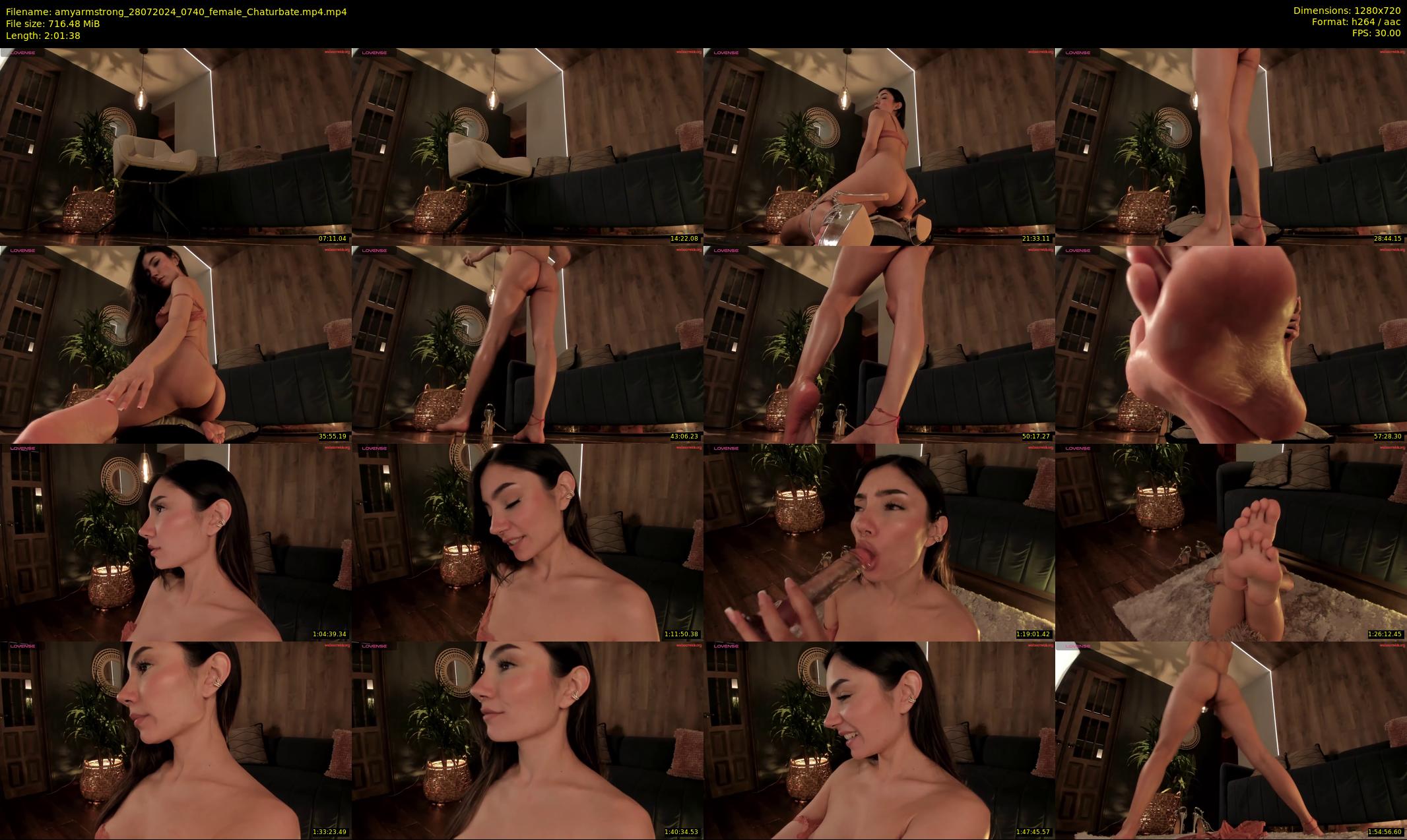 amyarmstrong — 122 minute Chaturbate female cam show recording, 720p, Jul 28, 2024