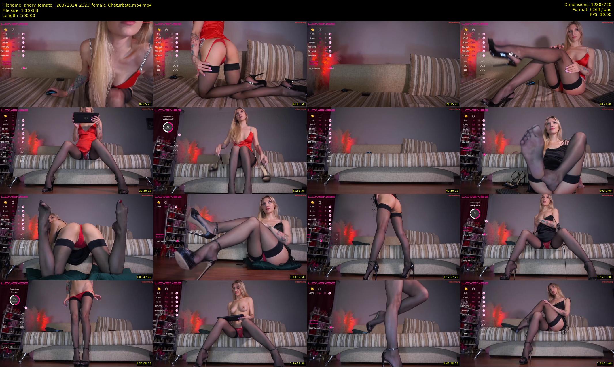 angry_tomato_ — 120 minute Chaturbate female cam show recording, 720p, Jul 28, 2024