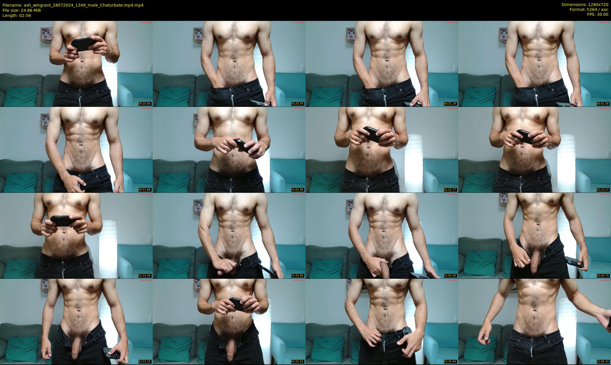 ash_wingrant — 3 minute Chaturbate male cam show recording, 720p, Jul 28, 2024