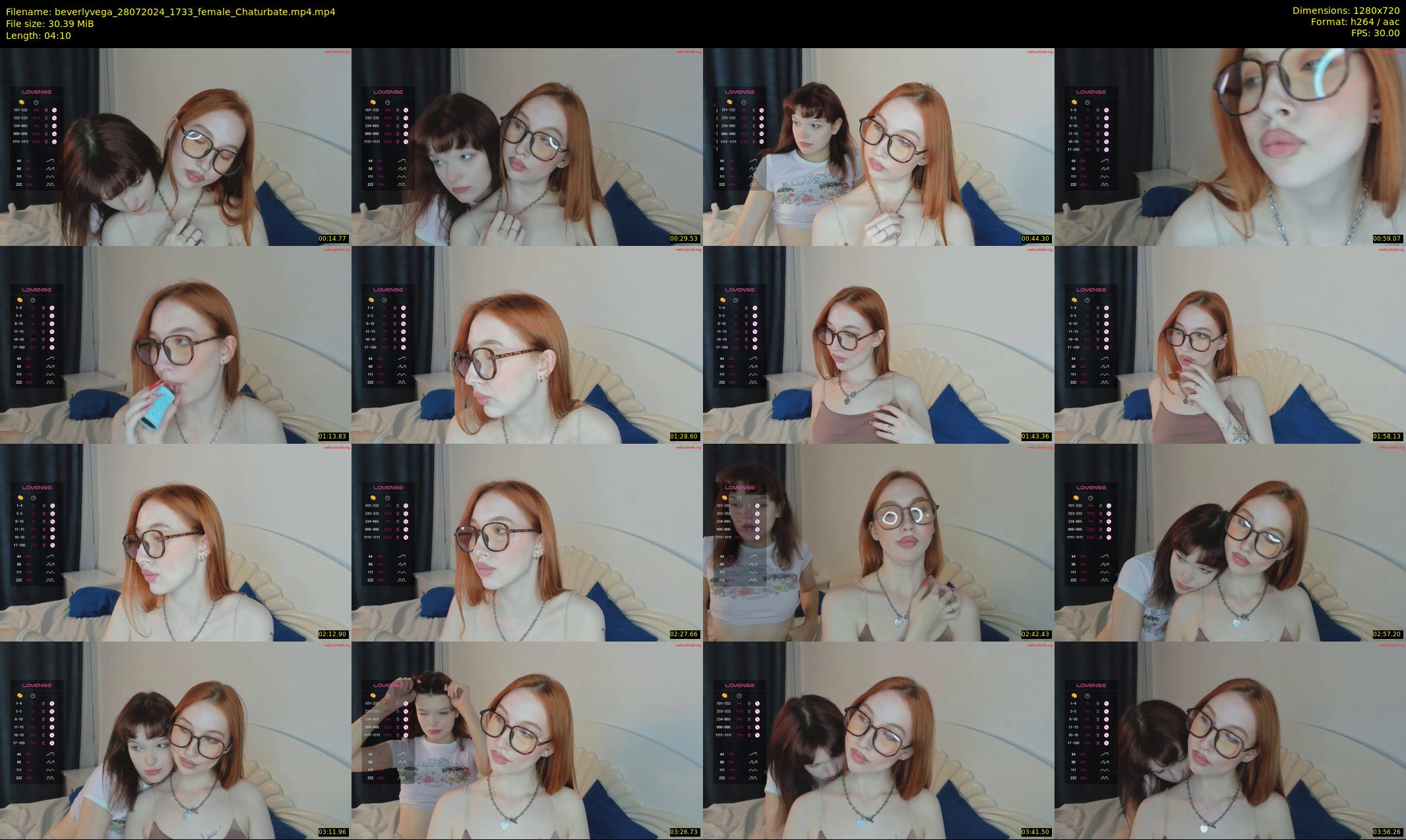 beverlyvega — 5 minute Chaturbate couple cam show recording, 720p, Jul 28, 2024