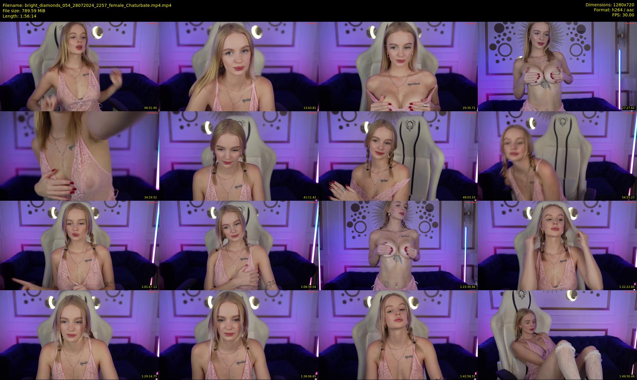 bright_diamonds_054 — 117 minute Chaturbate couple cam show recording, 720p, Jul 28, 2024
