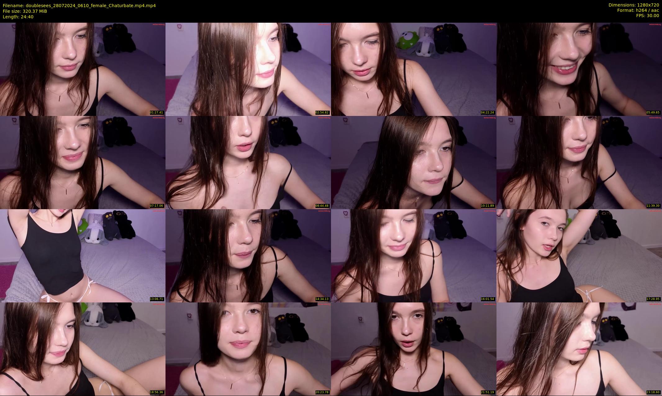 doublesees — 25 minute Chaturbate couple cam show recording, 720p, Jul 28, 2024